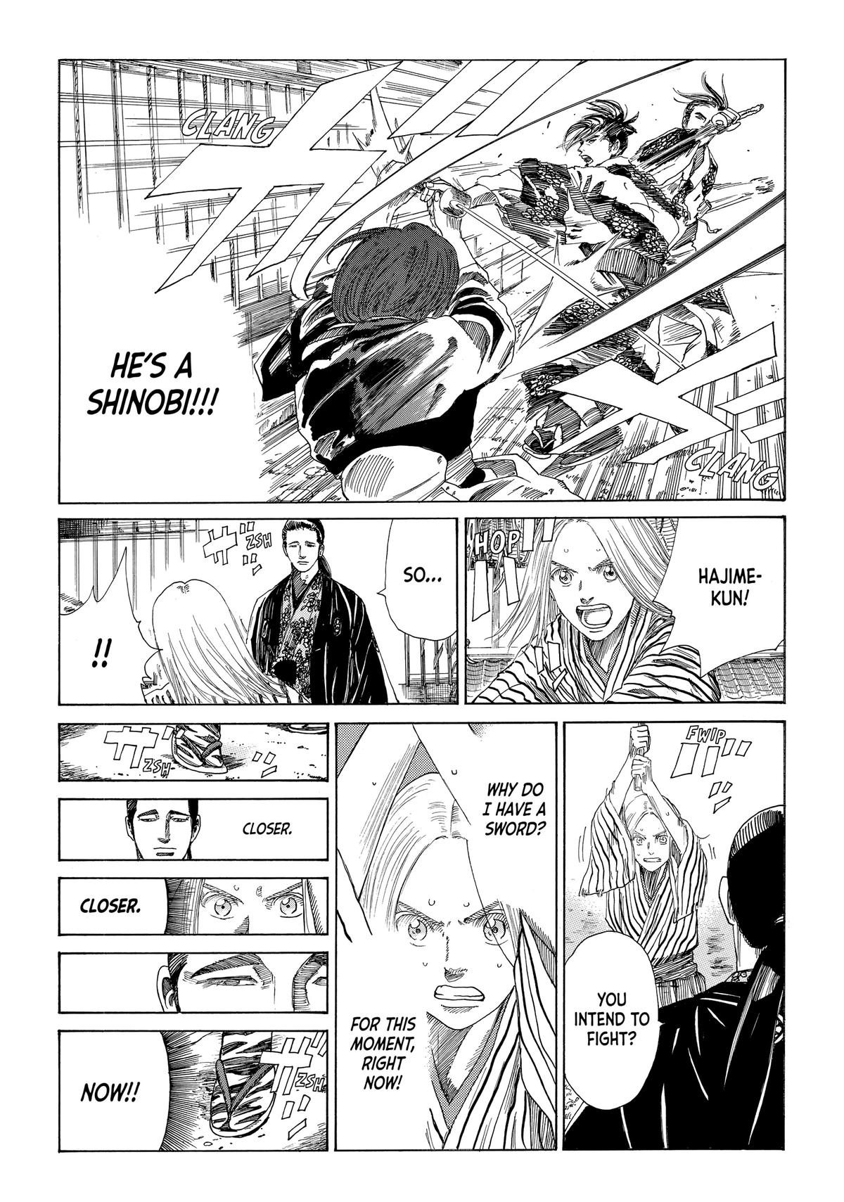 Read The Blue Wolves of Mibu ENGLISH Manga Online