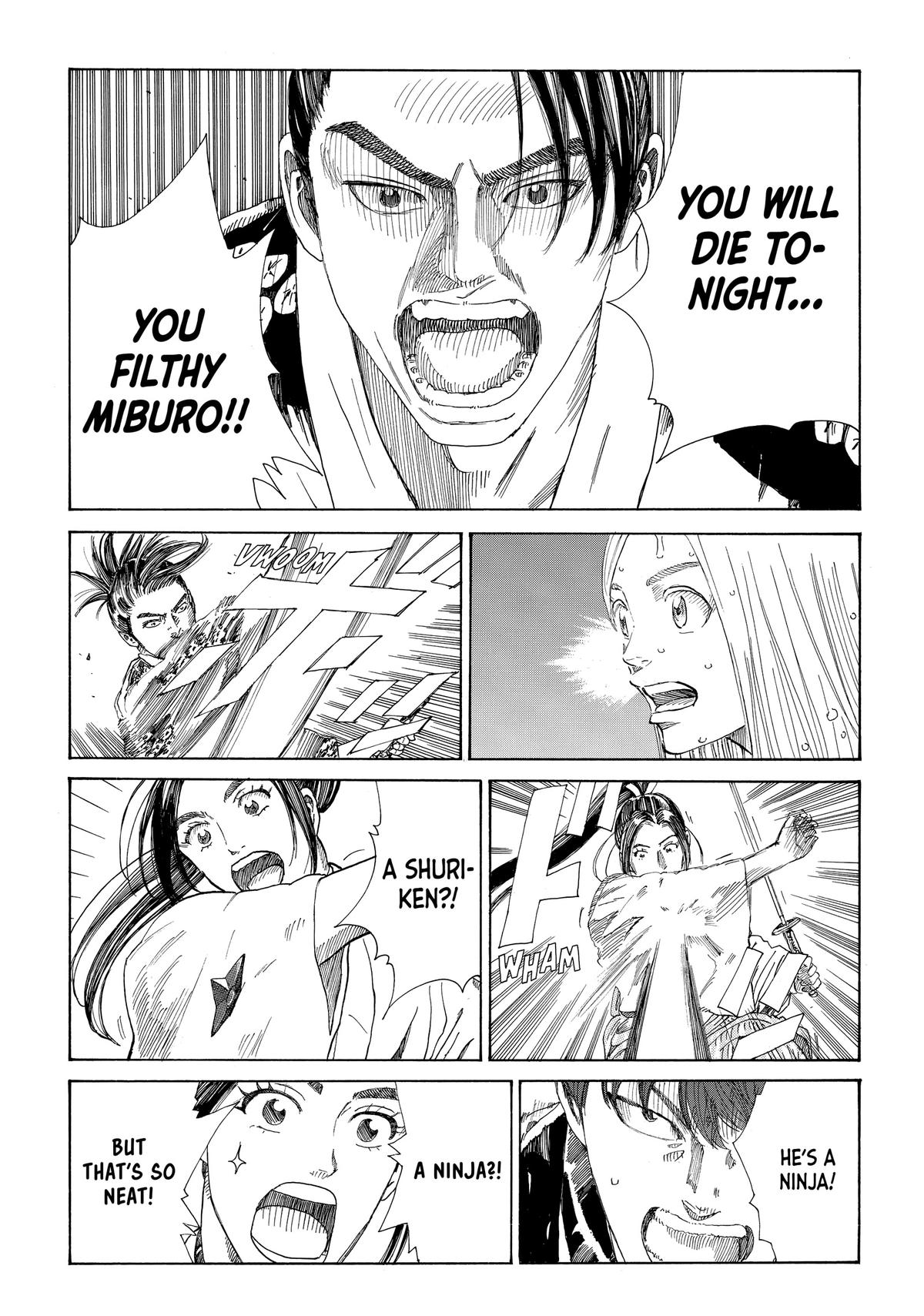 Read The Blue Wolves of Mibu ENGLISH Manga Online