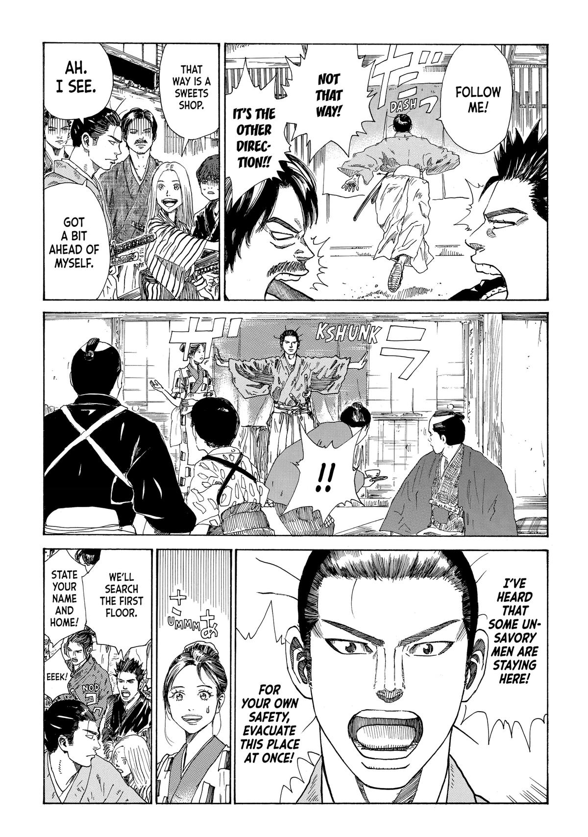 Read The Blue Wolves of Mibu ENGLISH Manga Online