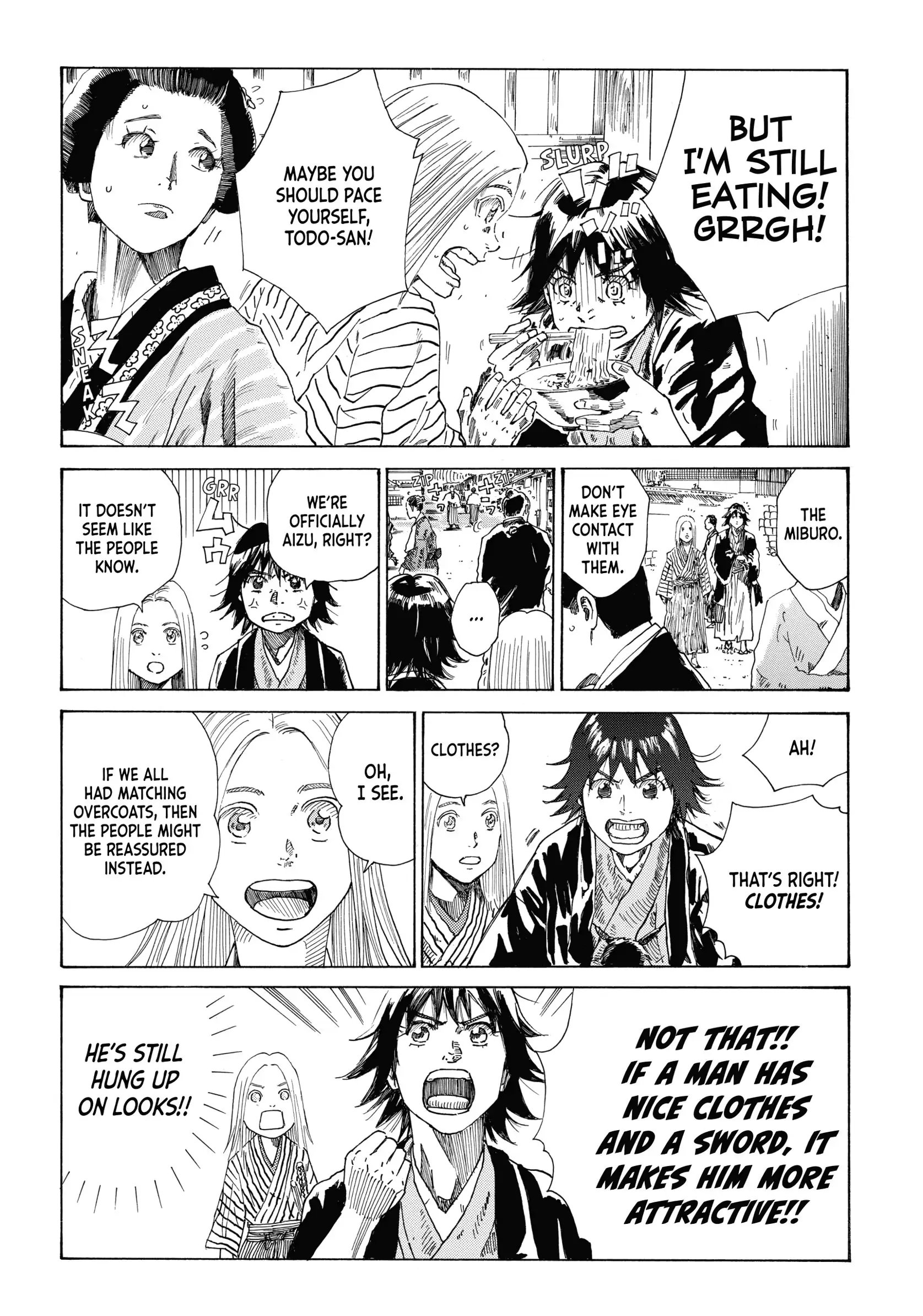 Read The Blue Wolves of Mibu ENGLISH Manga Online