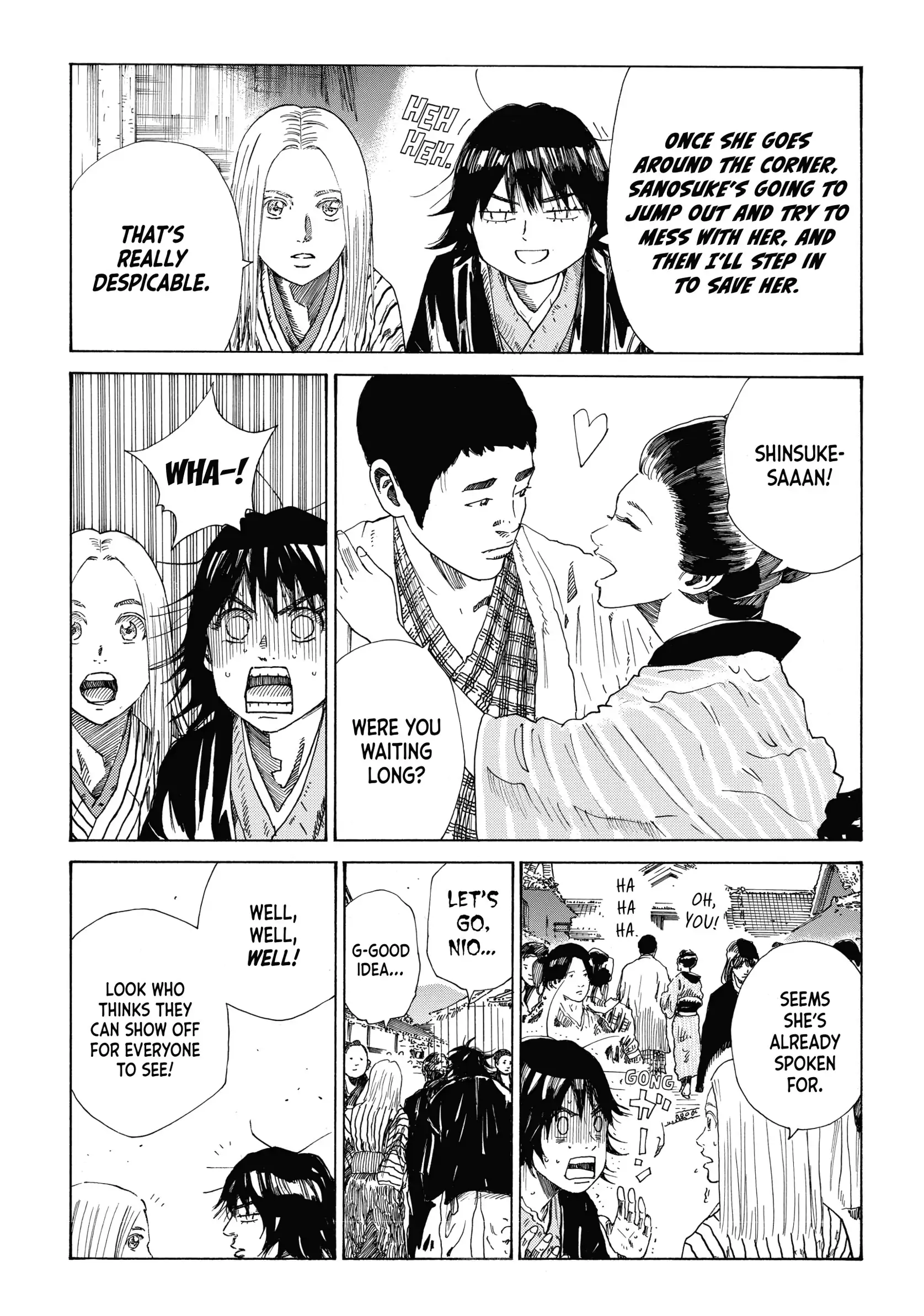 Read The Blue Wolves of Mibu ENGLISH Manga Online