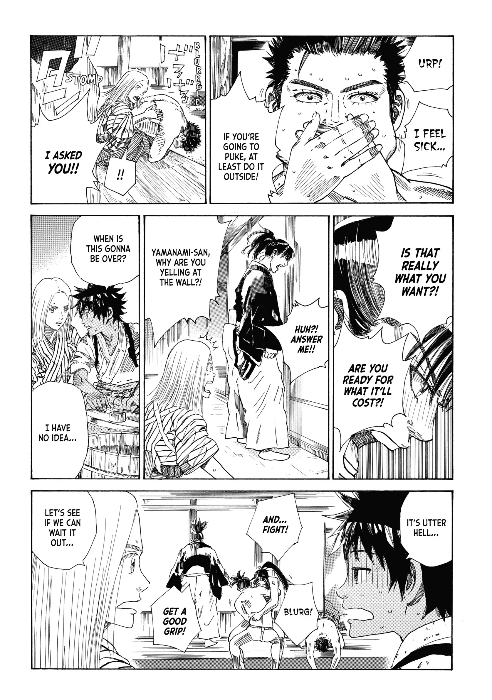 Read The Blue Wolves of Mibu ENGLISH Manga Online