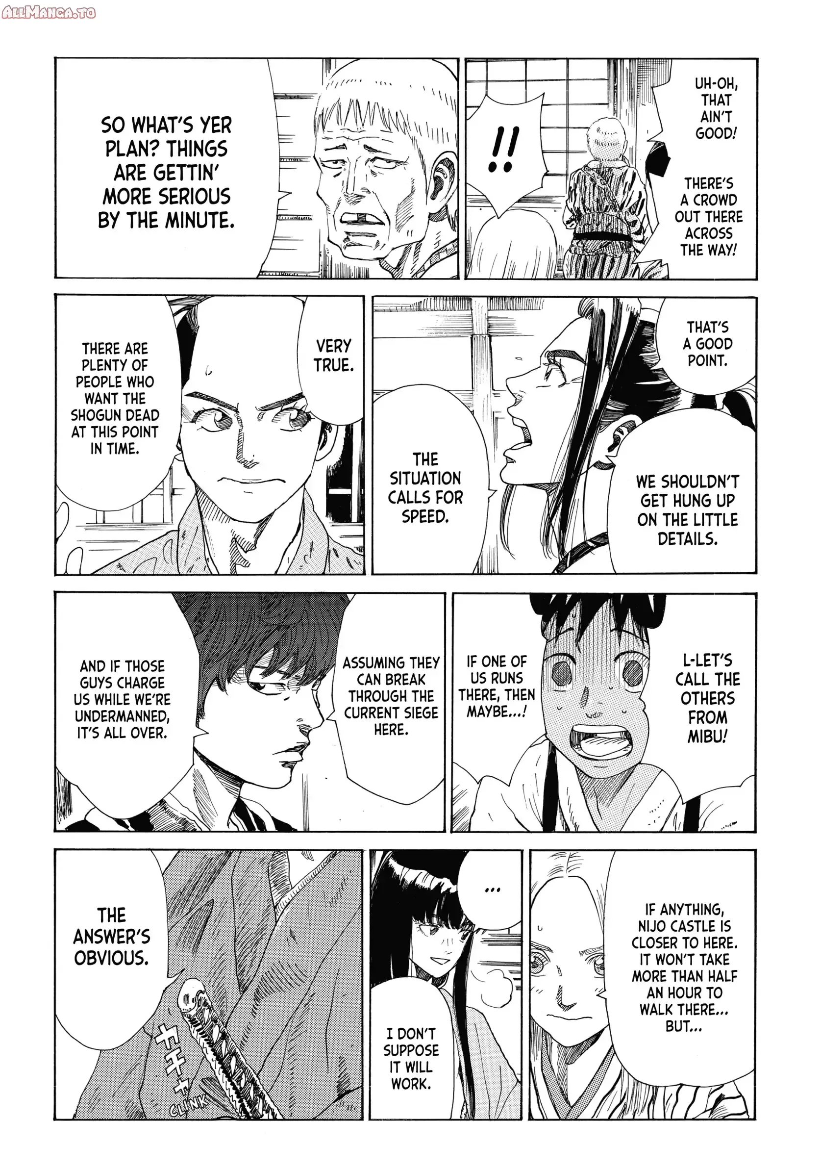 Read The Blue Wolves of Mibu ENGLISH Manga Online