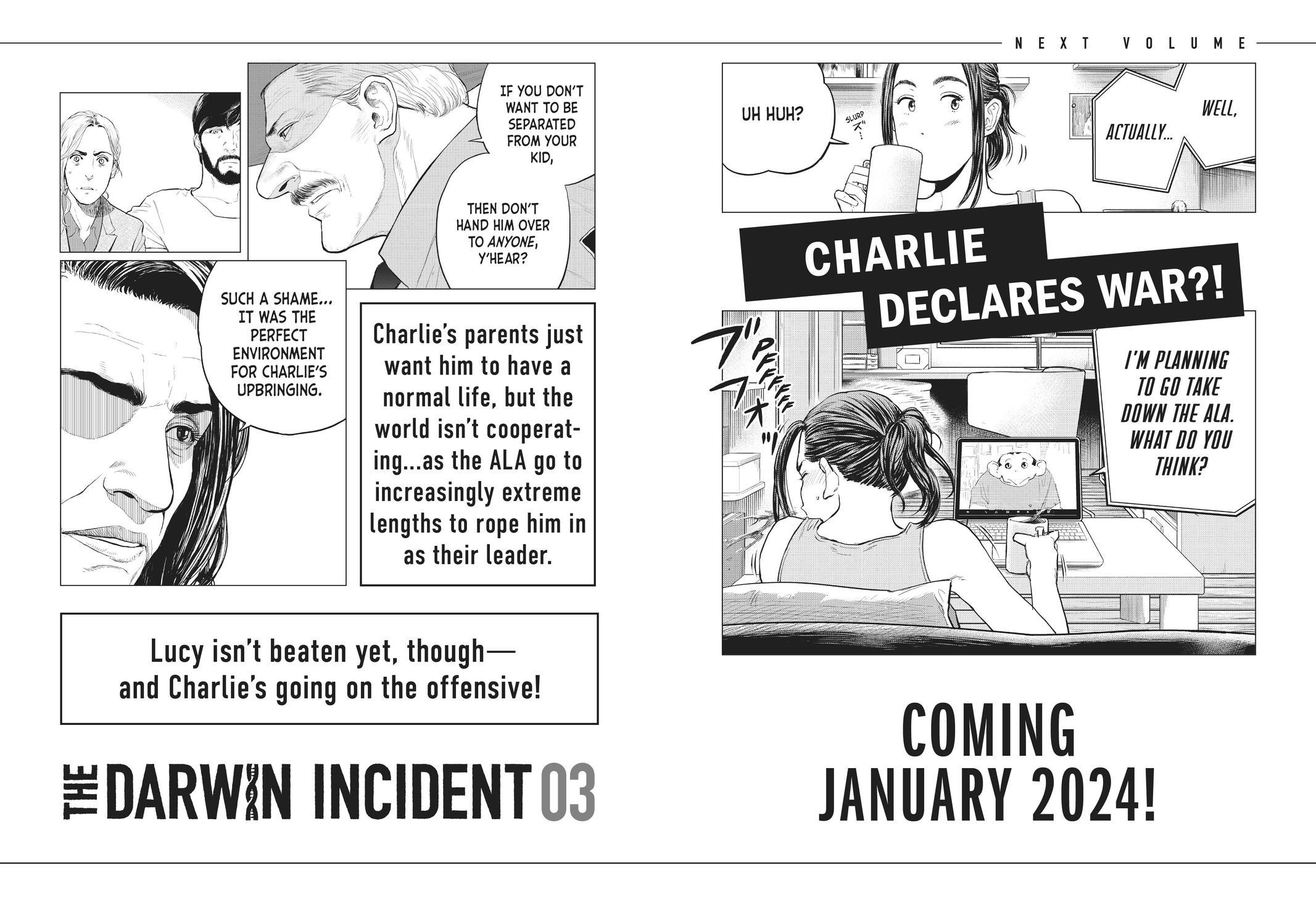 Read The Darwin Incident ENGLISH Manga Online