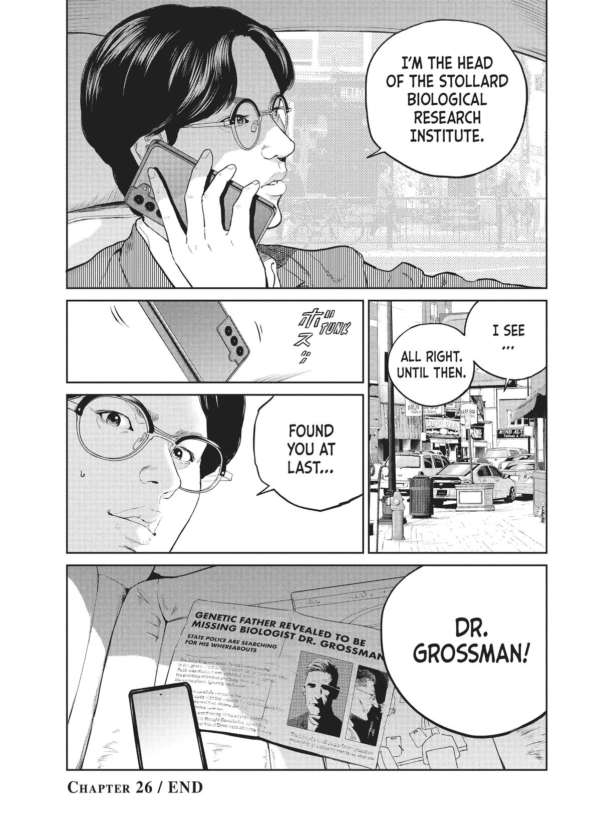 Read The Darwin Incident ENGLISH Manga Online