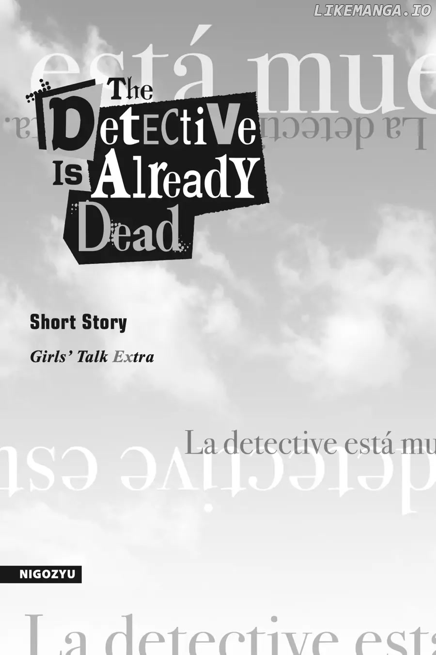 Read The Detective Is Already Dead ENGLISH Manga Online