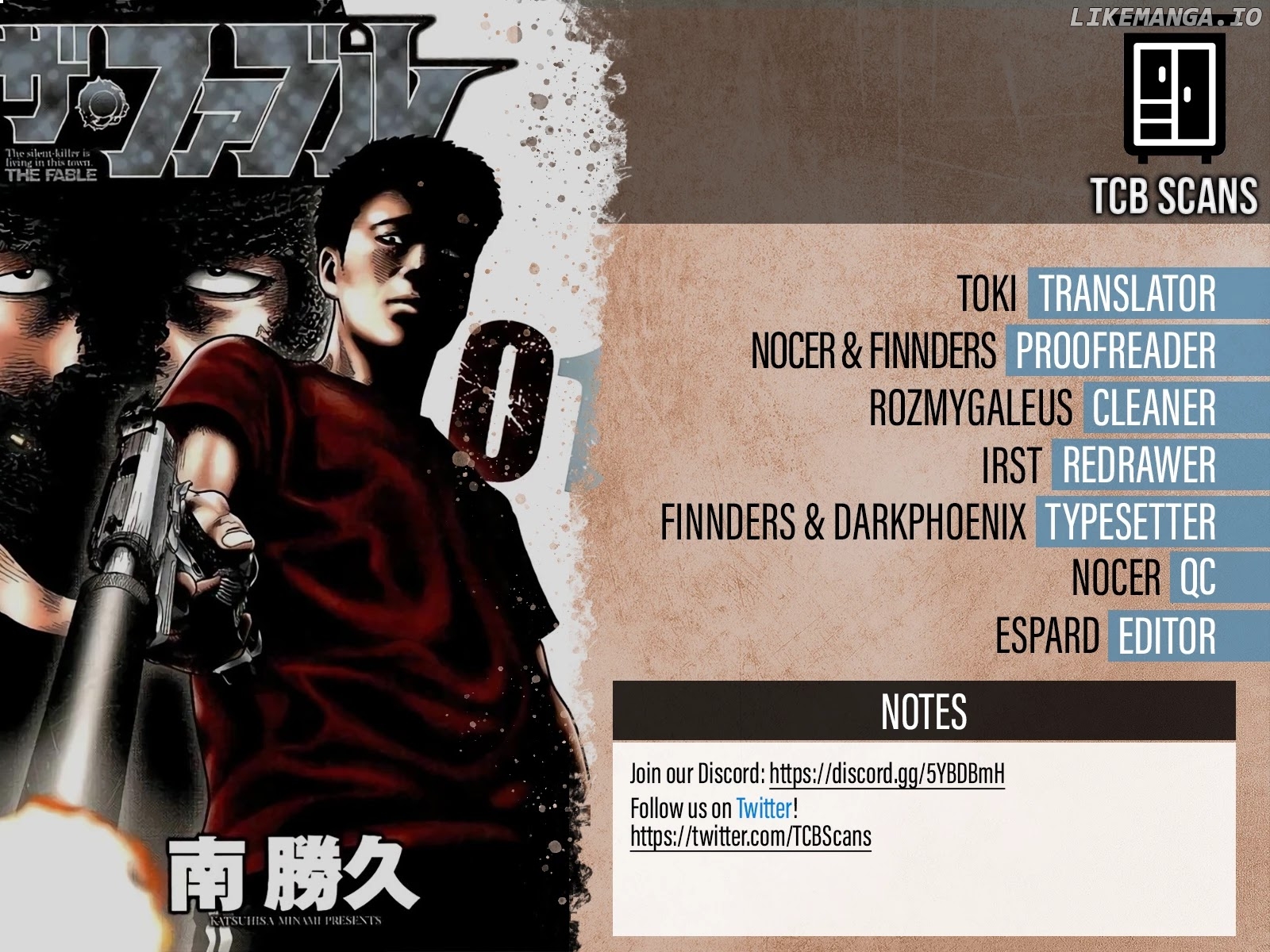 Read The Fable ENGLISH Manga Online