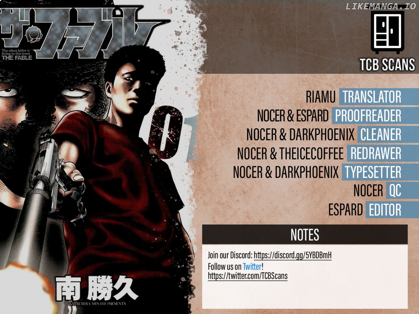 Read The Fable ENGLISH Manga Online