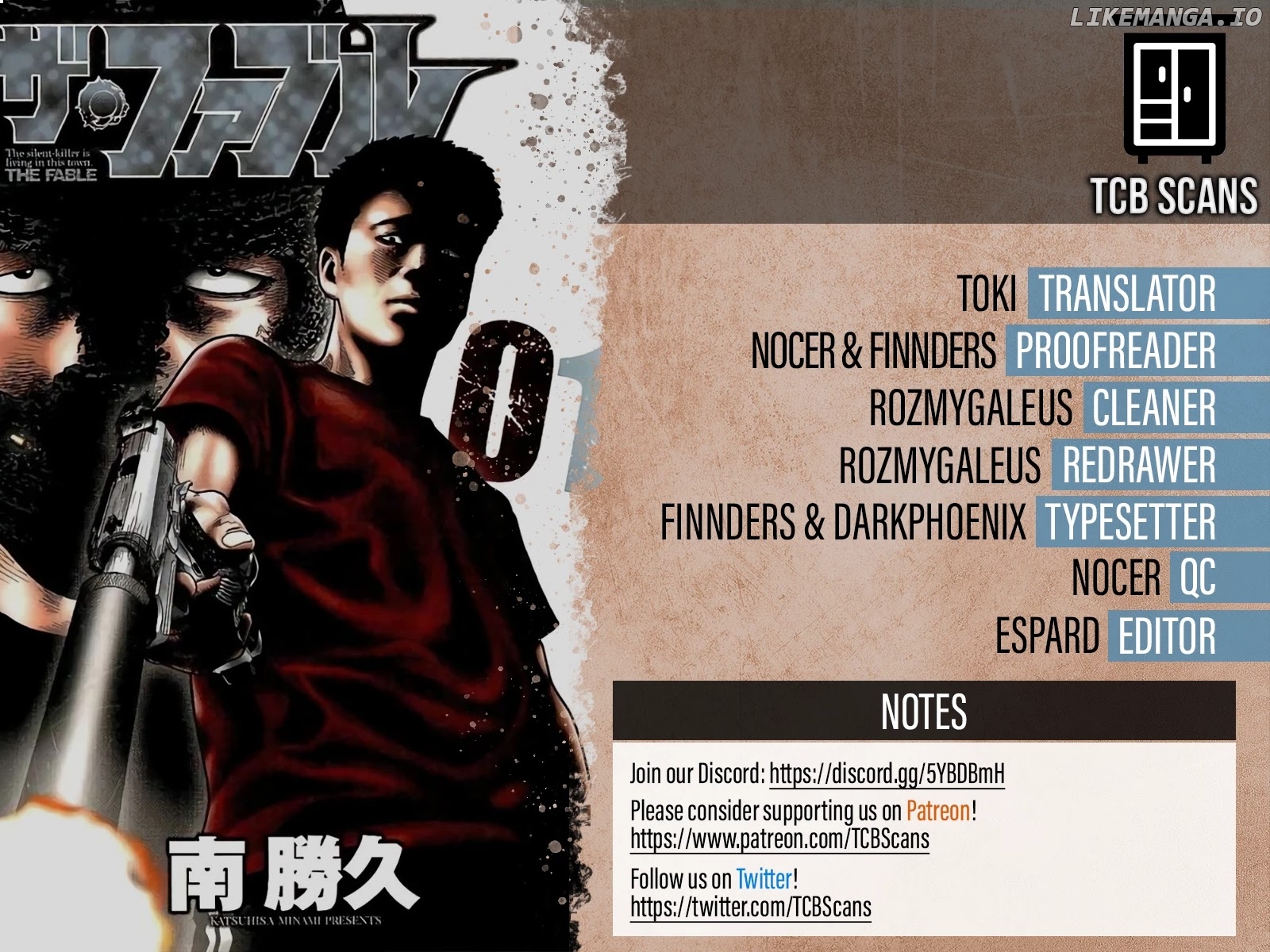 Read The Fable ENGLISH Manga Online