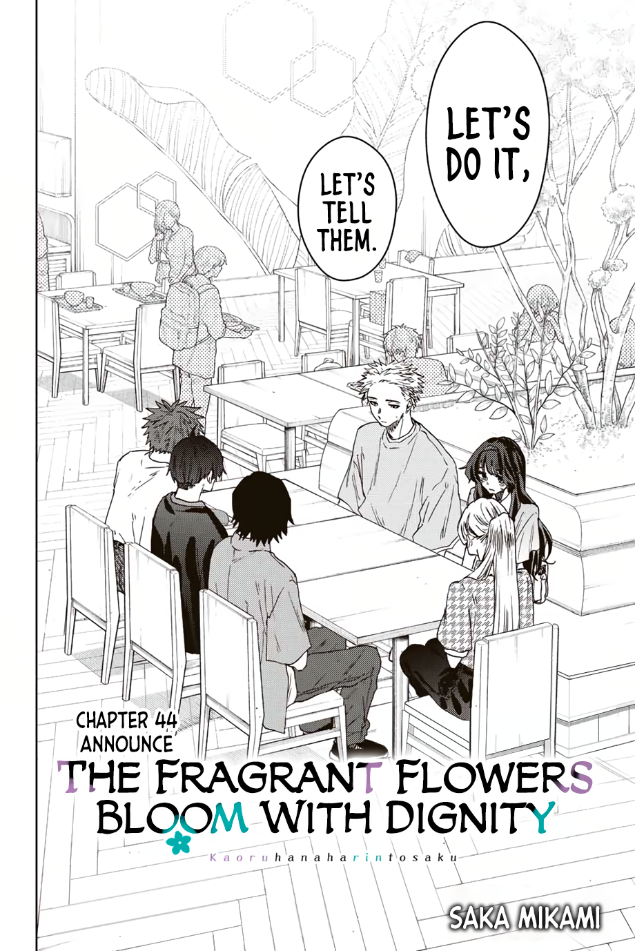 Read The Fragrant Flower Blooms with Dignity ENGLISH Manga Online