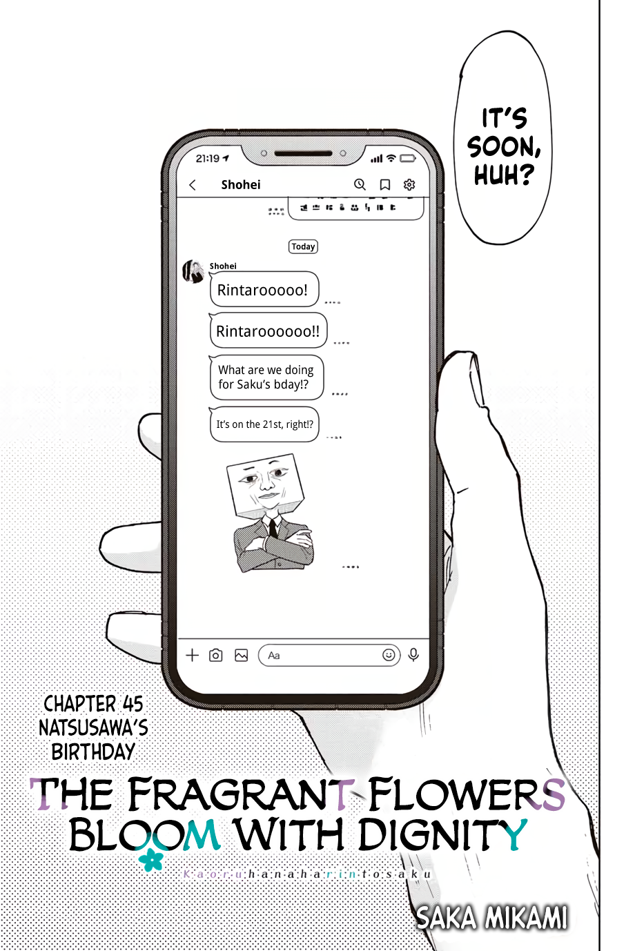 Read The Fragrant Flower Blooms with Dignity ENGLISH Manga Online