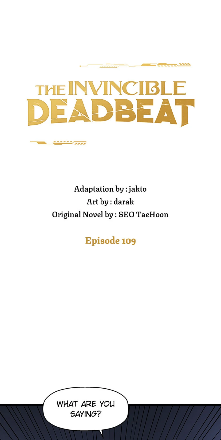 Read The Invincible Deadbeat ENGLISH Manga Online