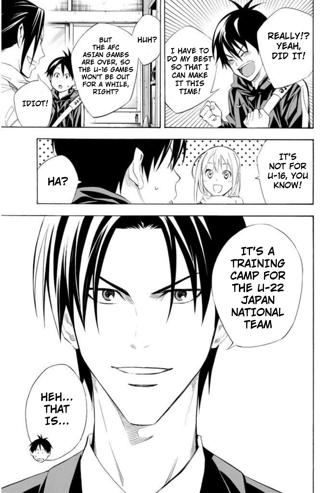 Read The Knight in the Area ENGLISH Manga Online