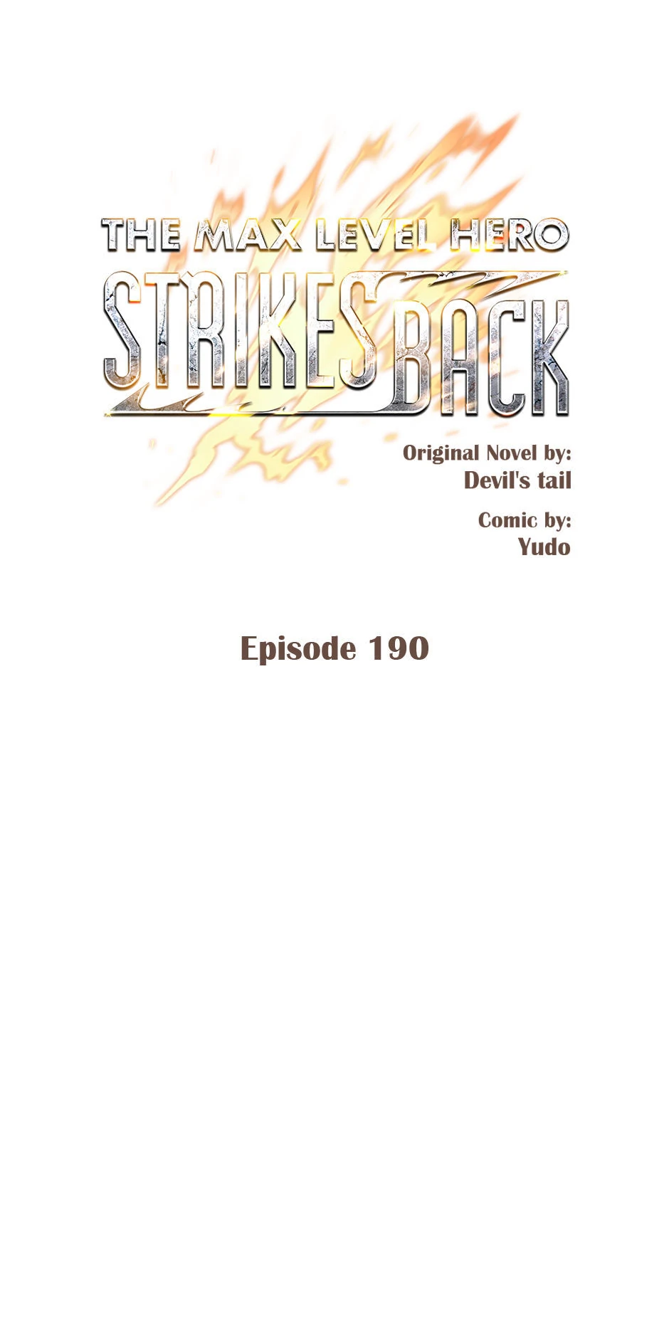 Read The Max Level Hero Strikes Back ENGLISH Manga Online
