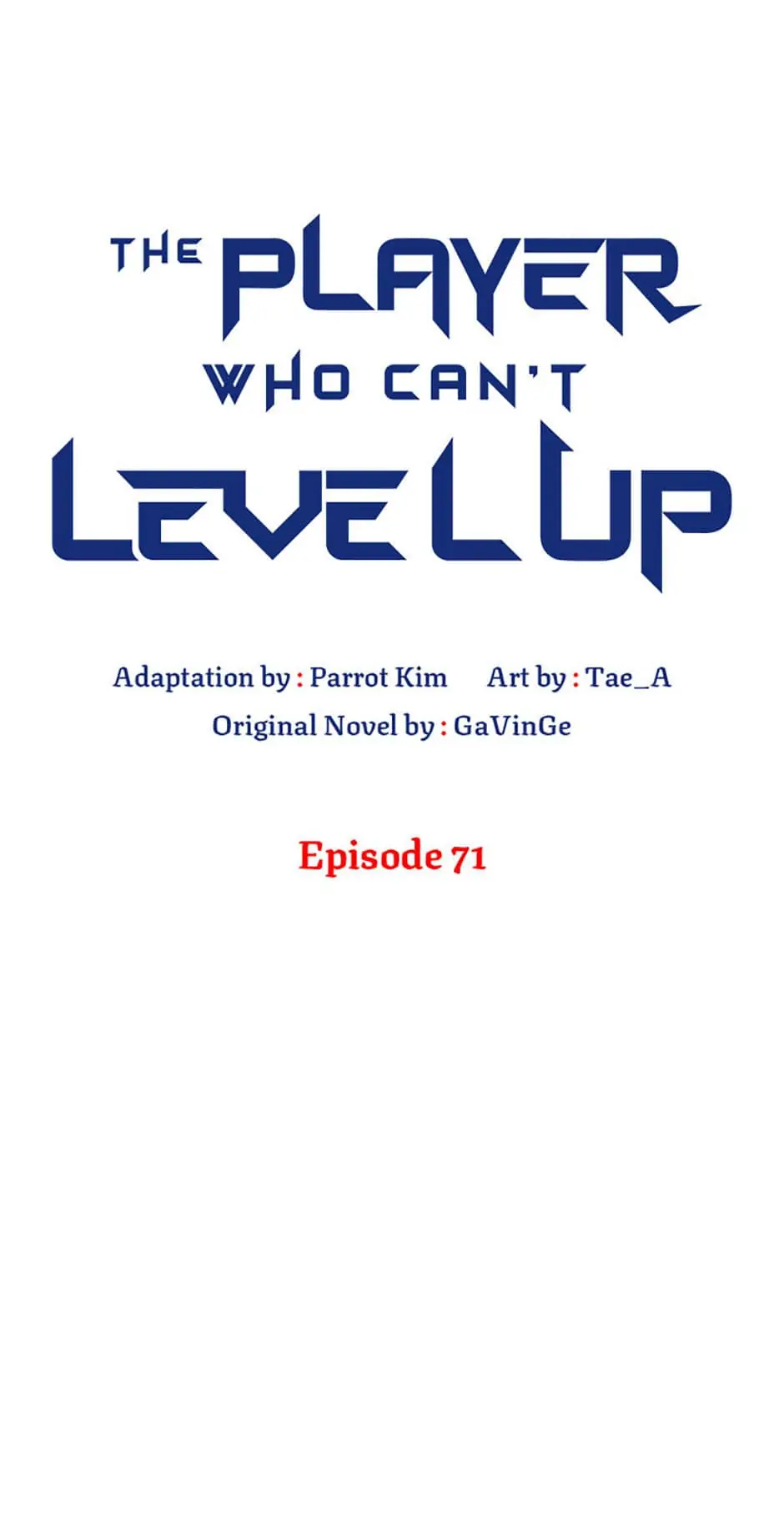 Read The Player Who Can't Level Up ENGLISH Manga Online