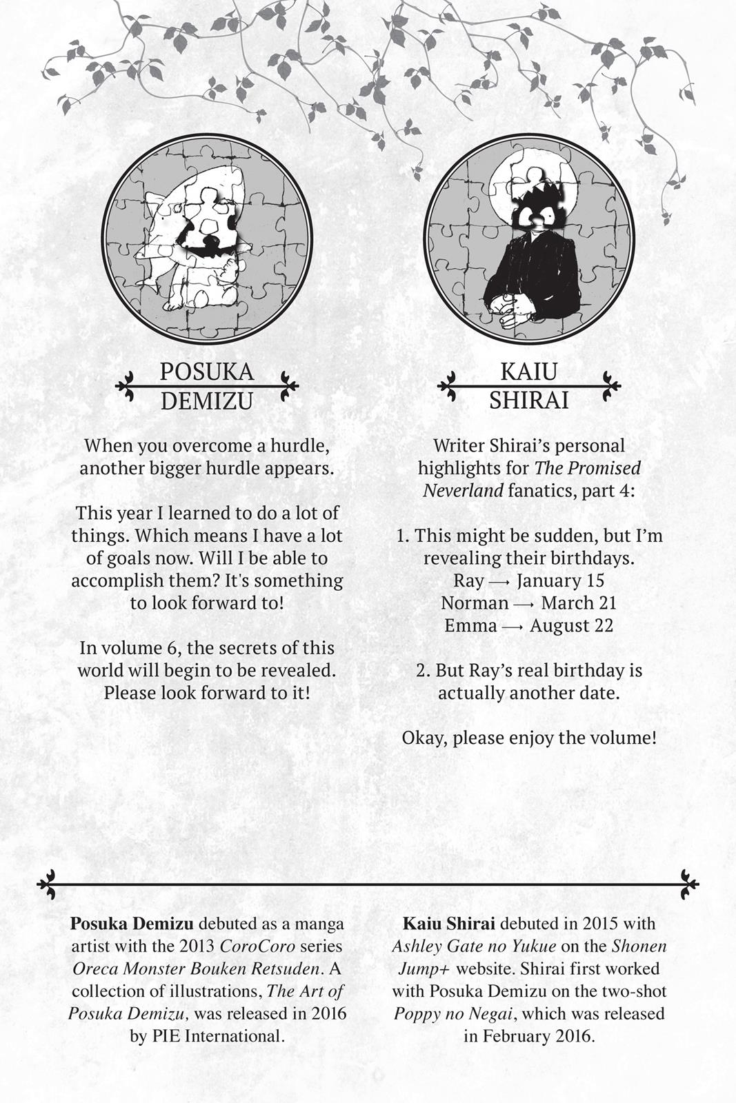 Read The Promised Neverland ENGLISH Manga Online
