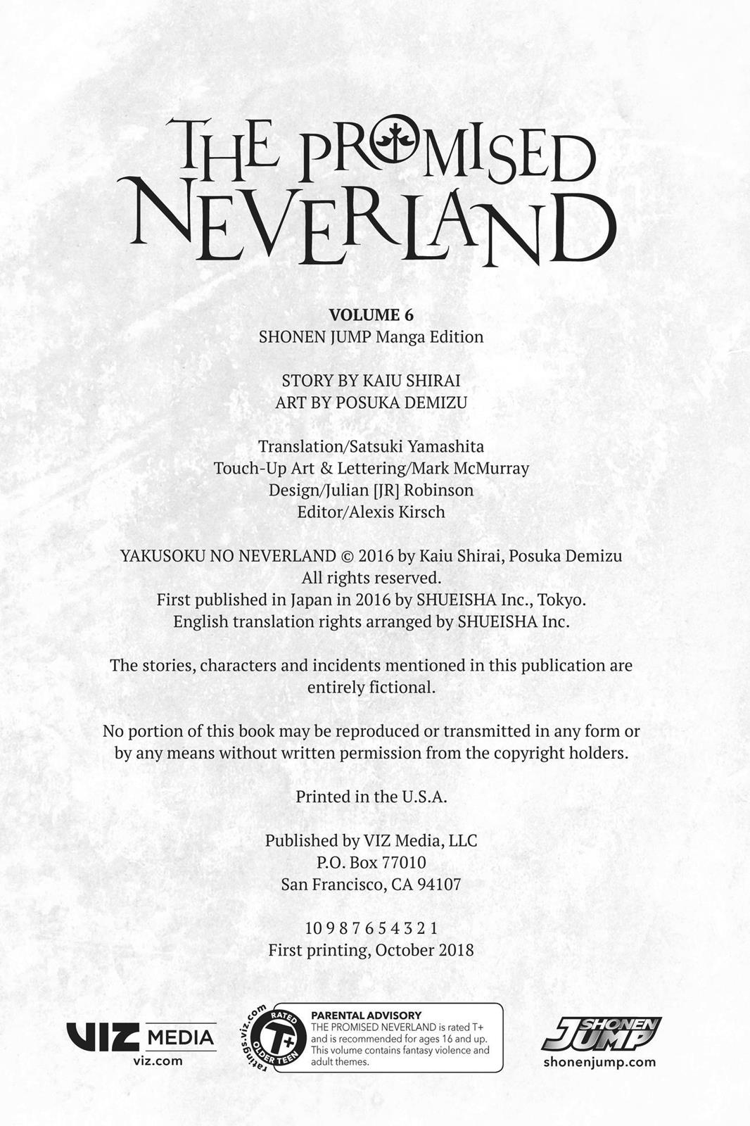 Read The Promised Neverland ENGLISH Manga Online
