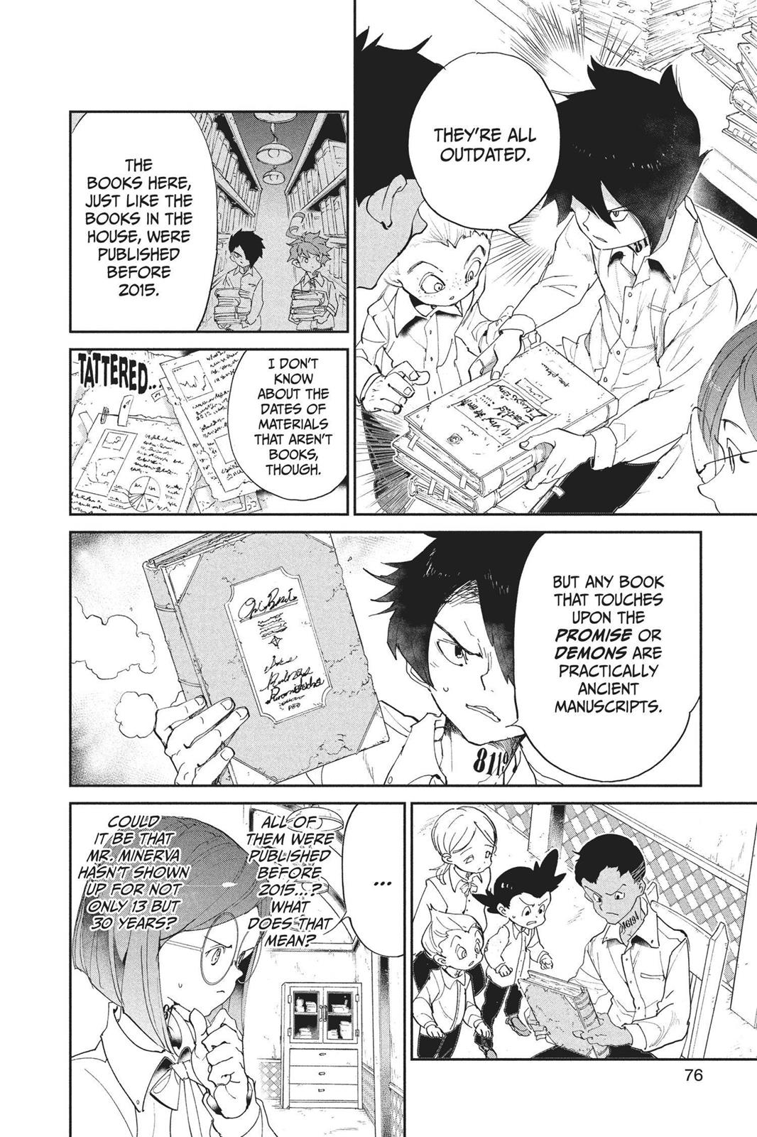 Read The Promised Neverland ENGLISH Manga Online