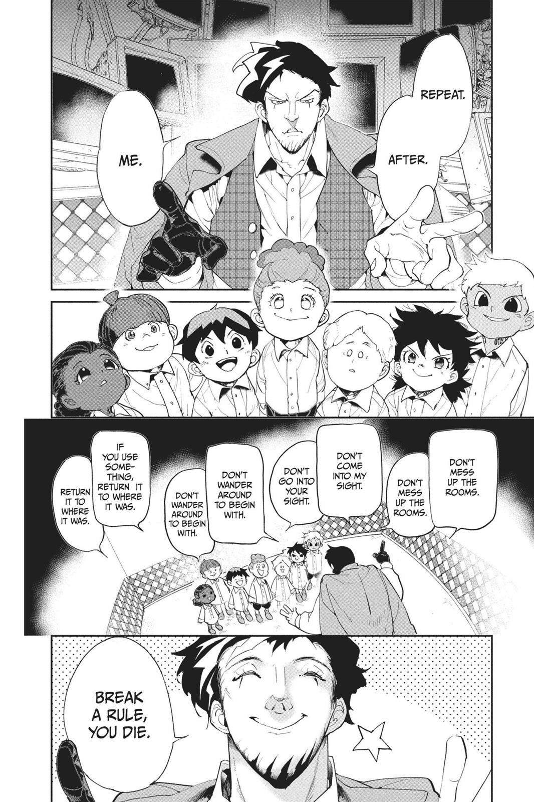 Read The Promised Neverland ENGLISH Manga Online