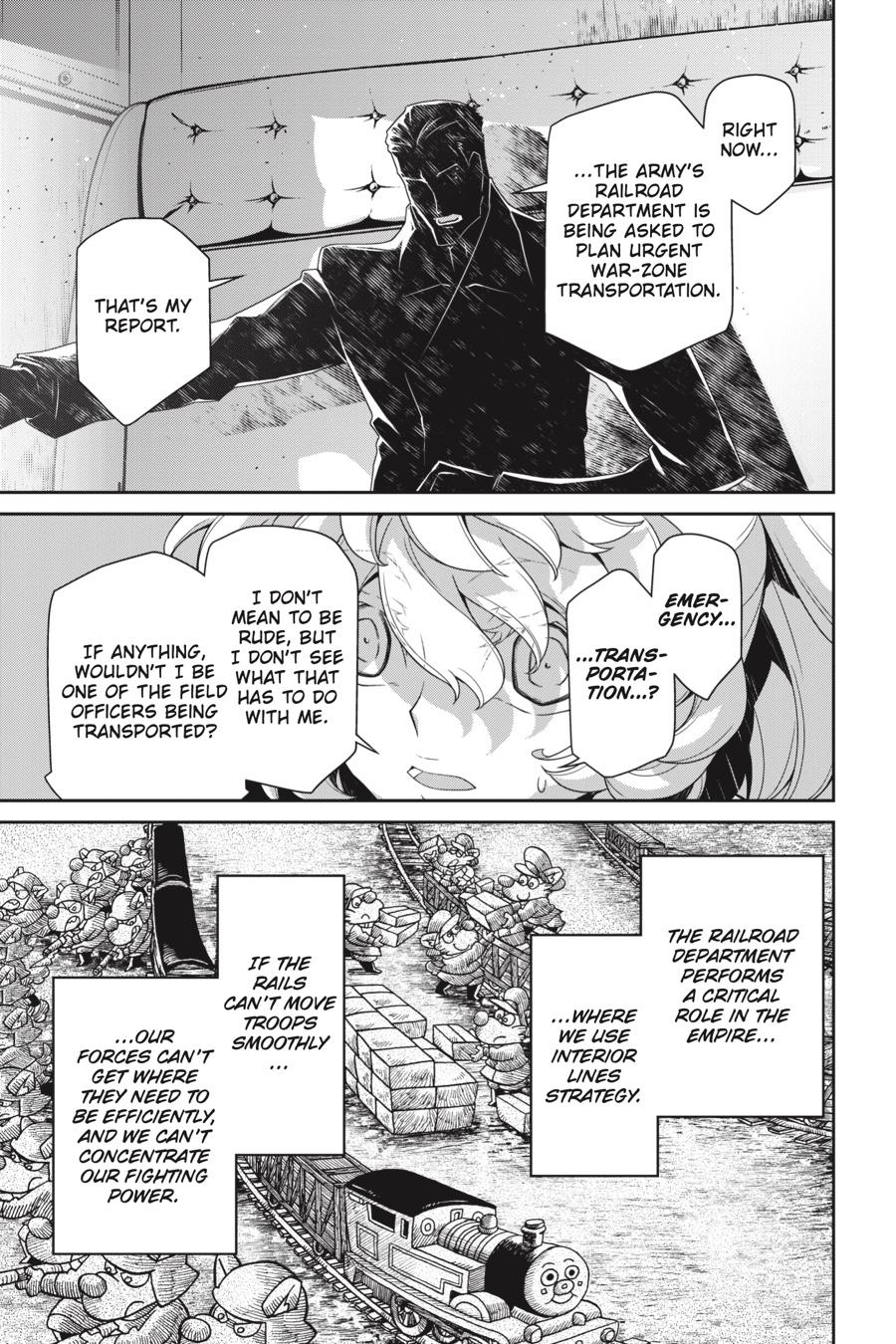 Read The Saga of Tanya the Evil ENGLISH Manga Online