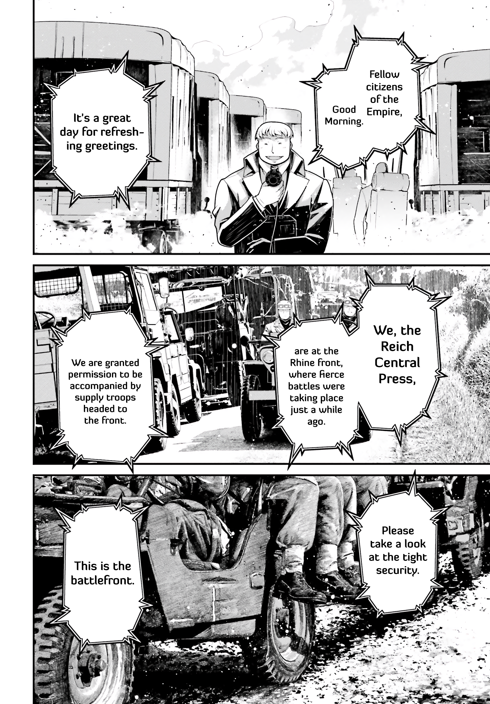 Read The Saga of Tanya the Evil ENGLISH Manga Online