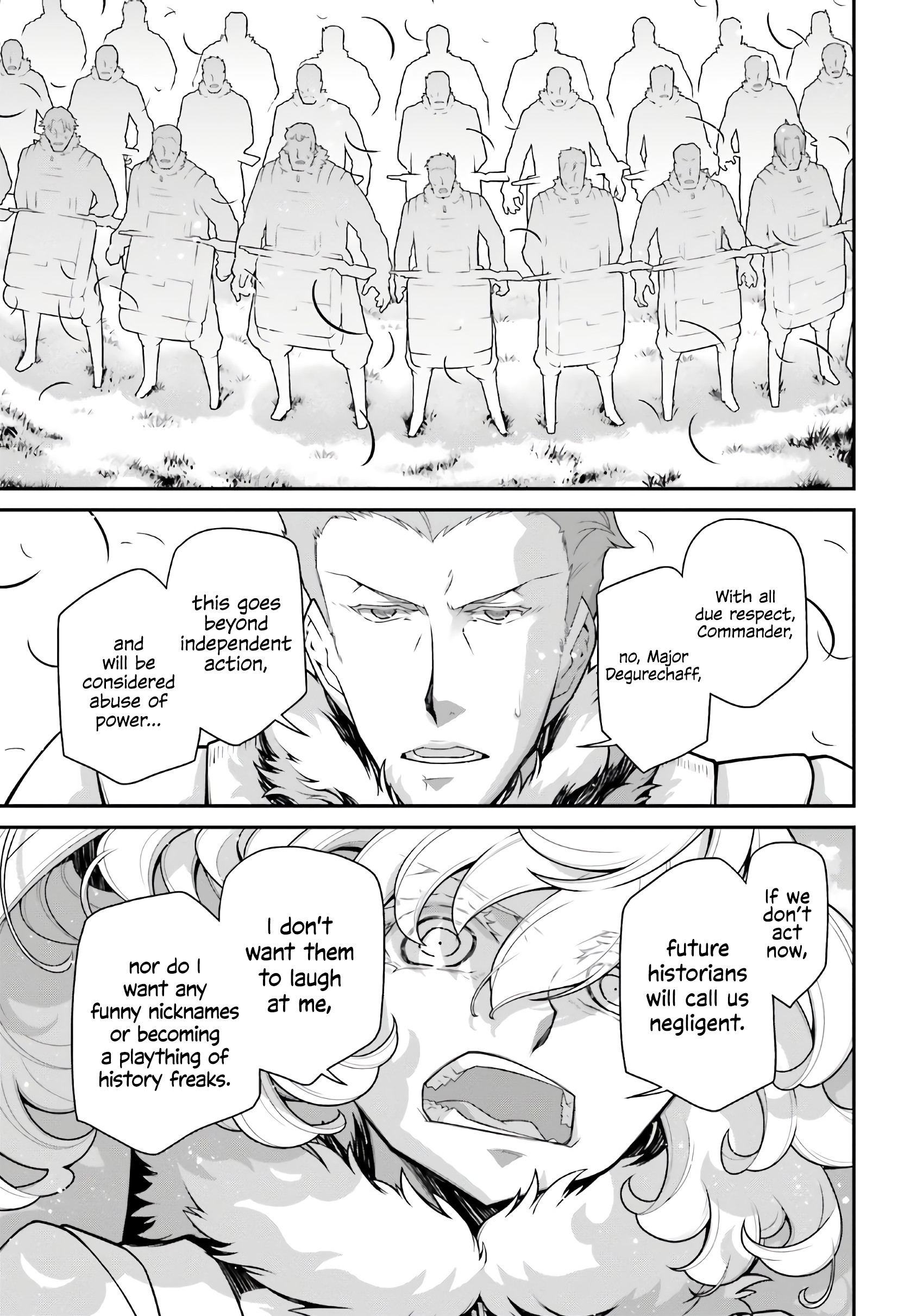 Read The Saga of Tanya the Evil ENGLISH Manga Online