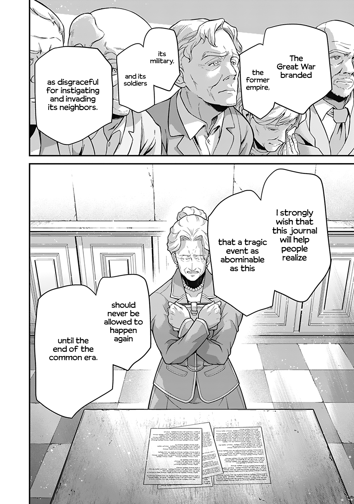 Read The Saga of Tanya the Evil ENGLISH Manga Online