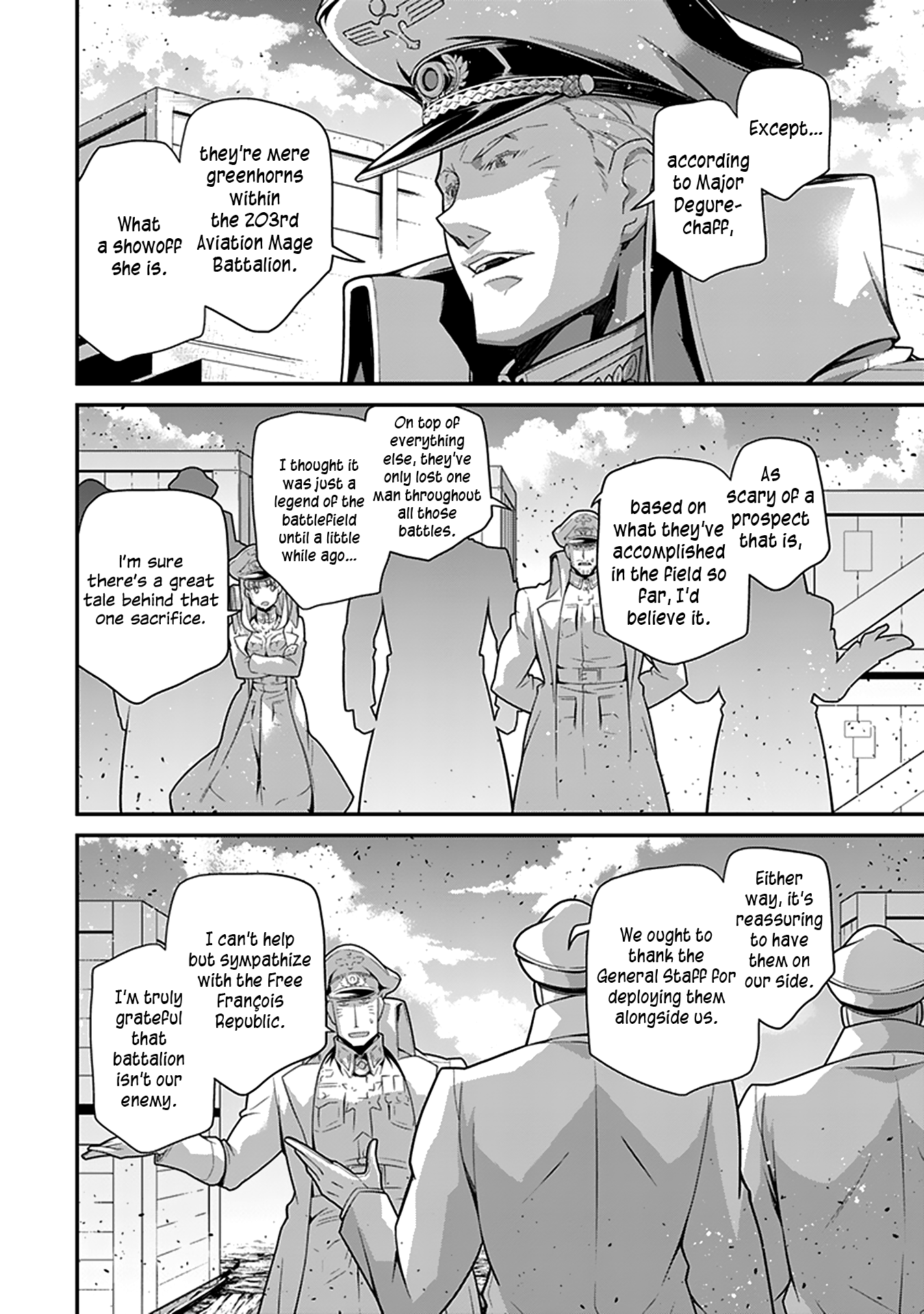 Read The Saga of Tanya the Evil ENGLISH Manga Online