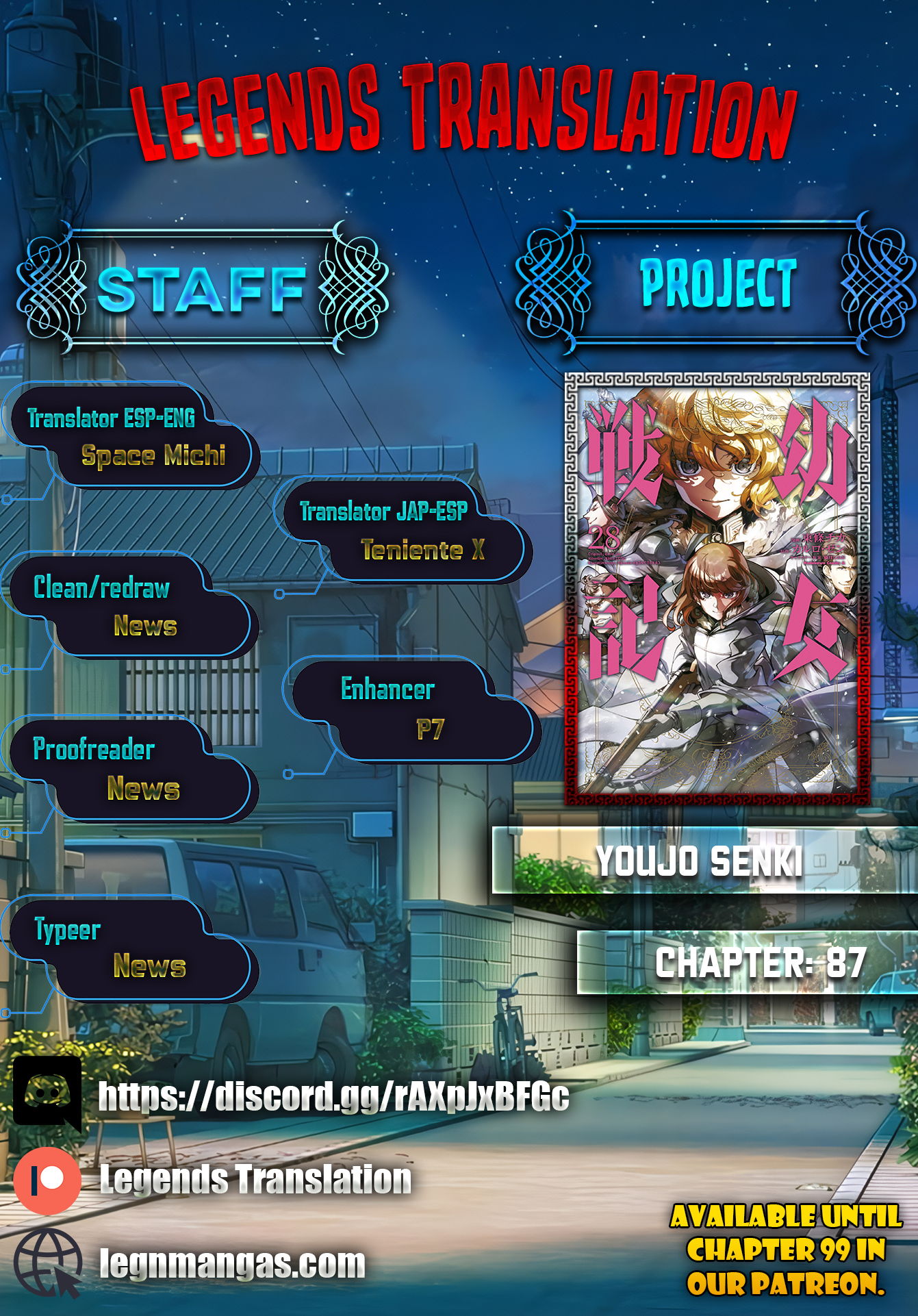 Read The Saga of Tanya the Evil ENGLISH Manga Online