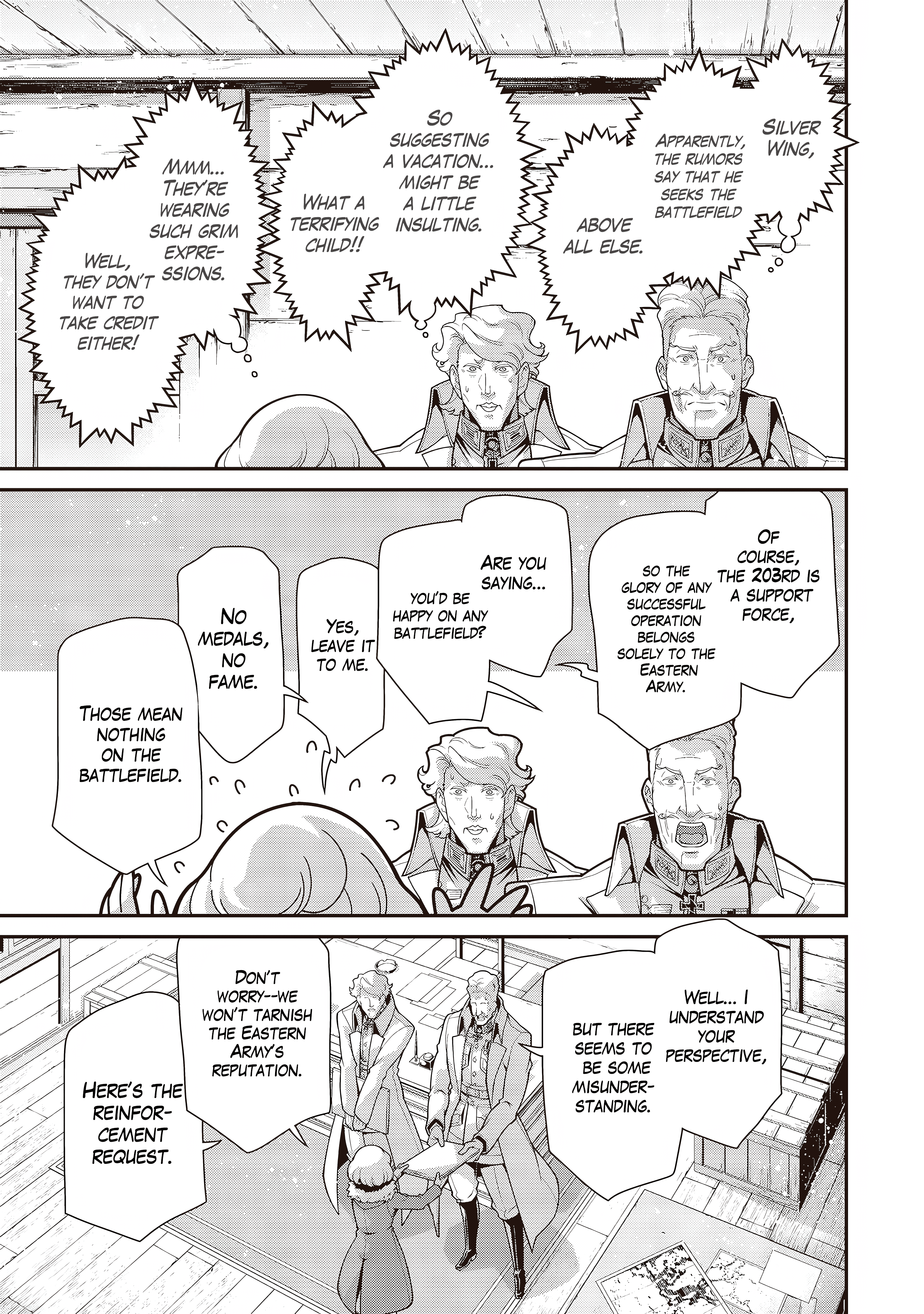 Read The Saga of Tanya the Evil ENGLISH Manga Online