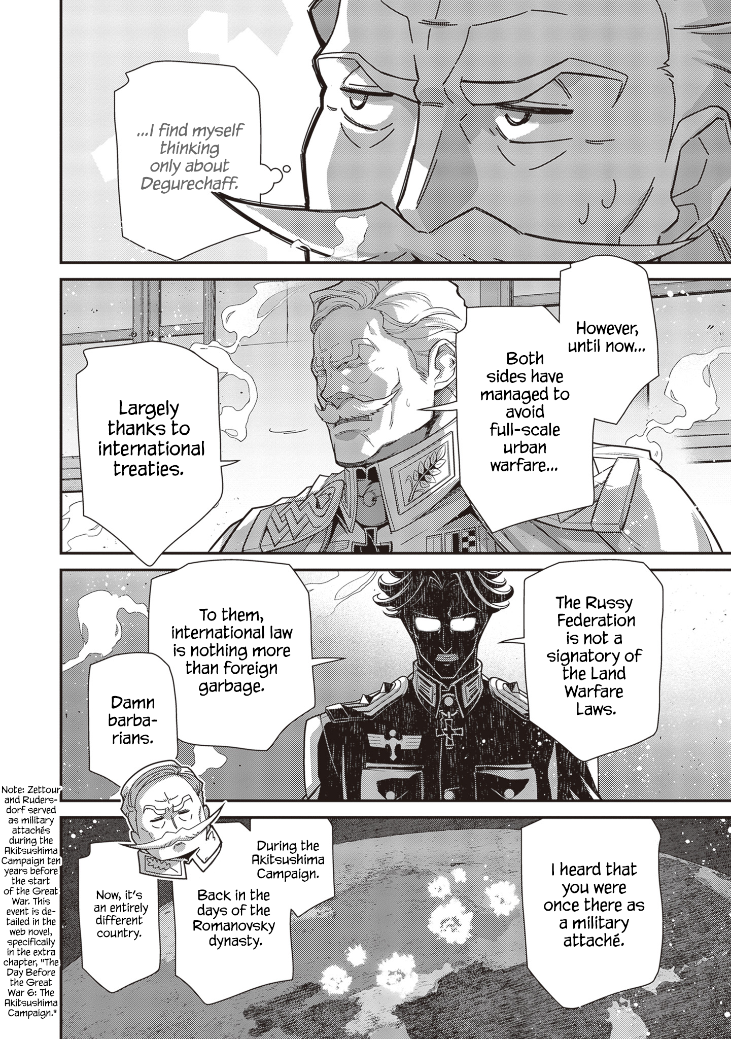 Read The Saga of Tanya the Evil ENGLISH Manga Online