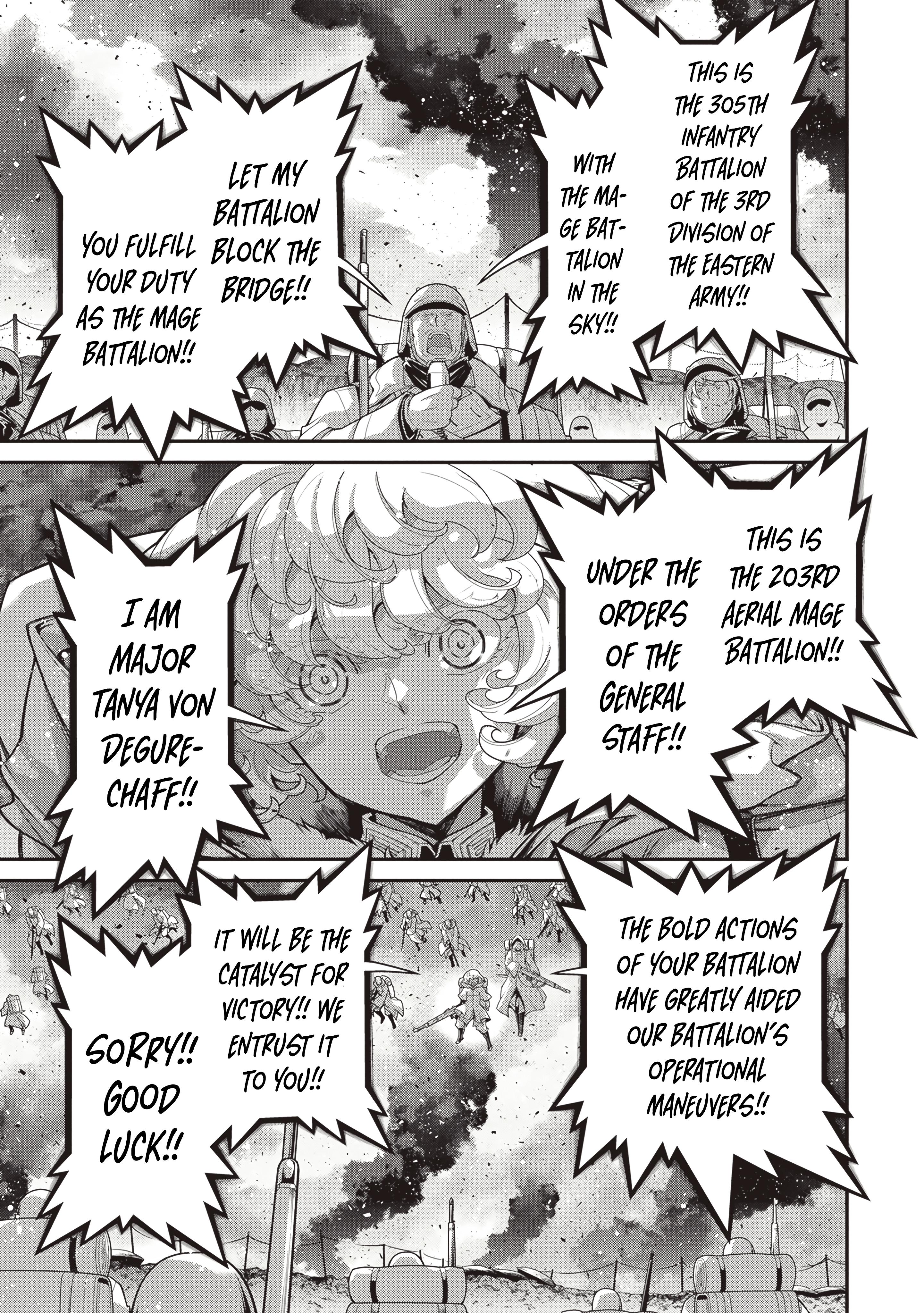 Read The Saga of Tanya the Evil ENGLISH Manga Online