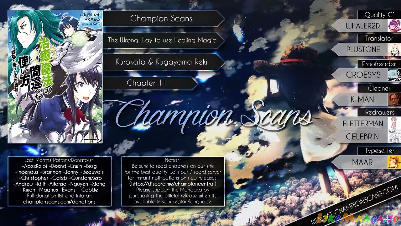 Read The Wrong Way to Use Healing Magic ENGLISH Manga Online
