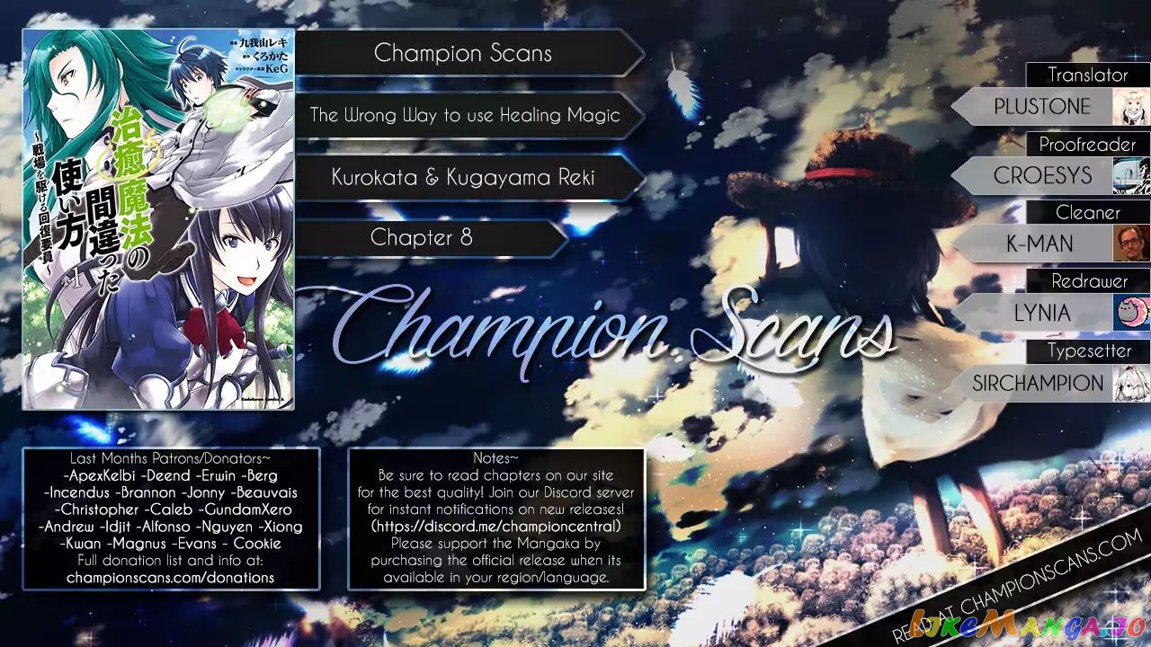 Read The Wrong Way to Use Healing Magic ENGLISH Manga Online