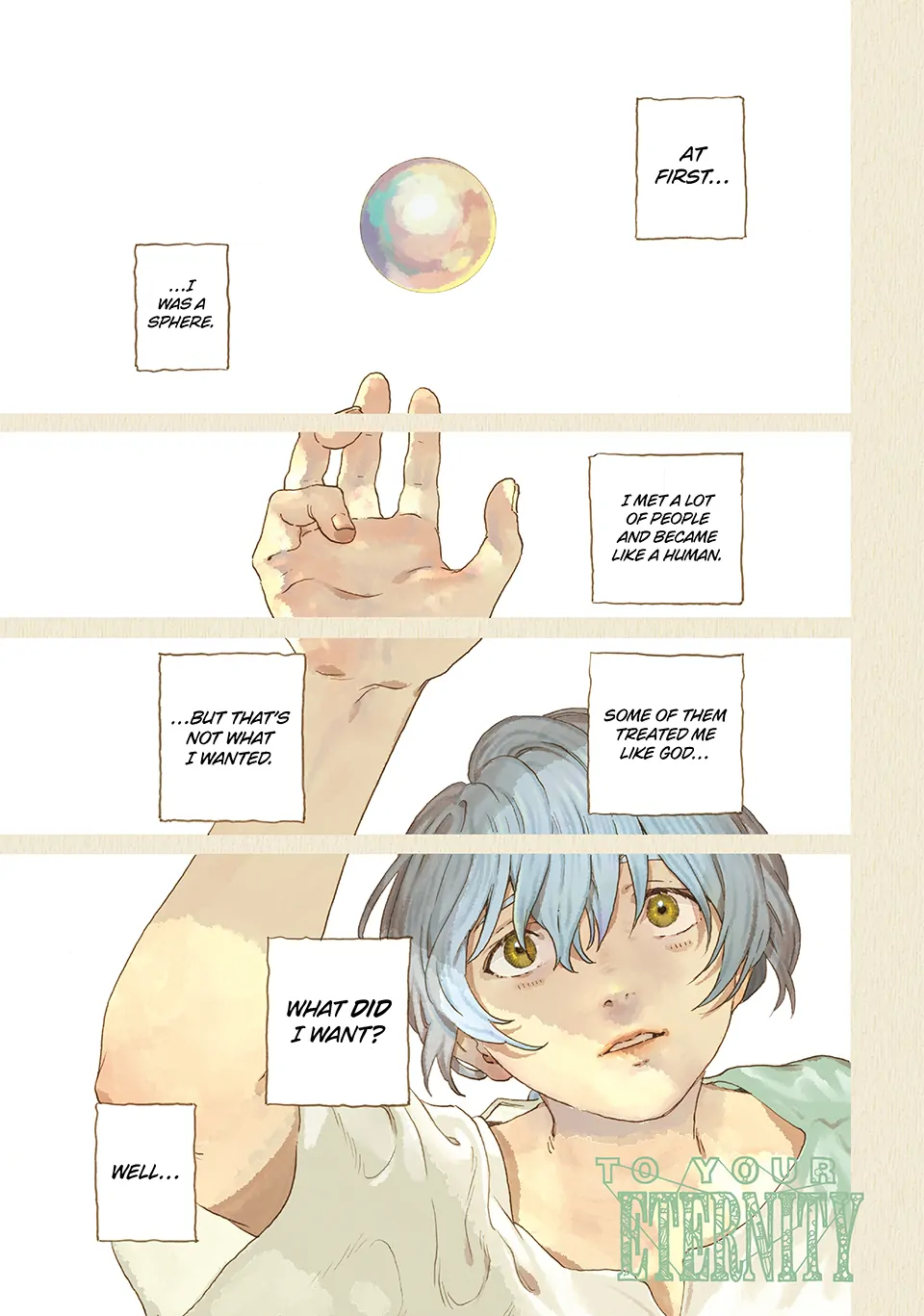 Read To Your Eternity ENGLISH Manga Online