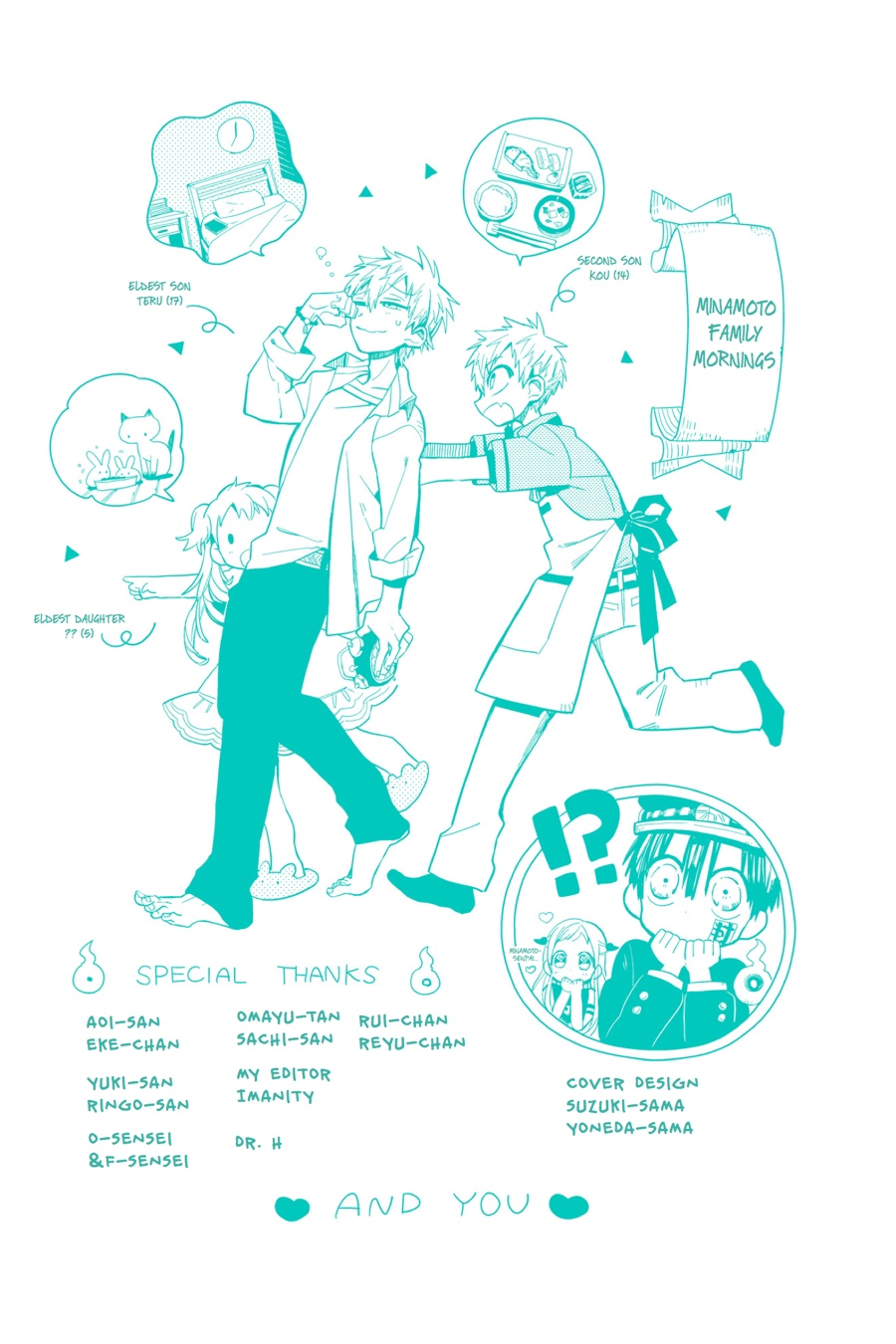 Read Toilet-Bound Hanako-kun ENGLISH Manga Online