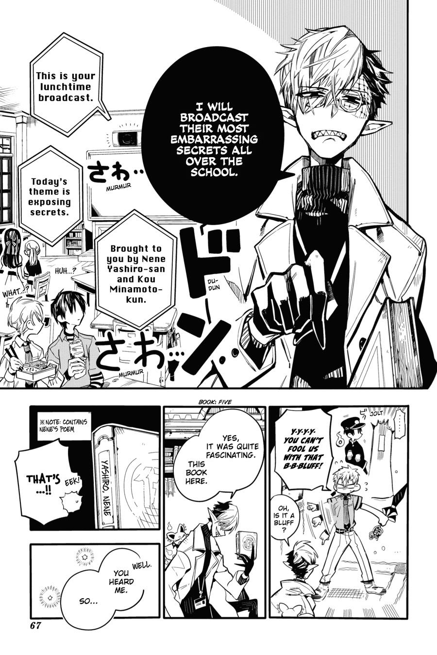 Read Toilet-Bound Hanako-kun ENGLISH Manga Online