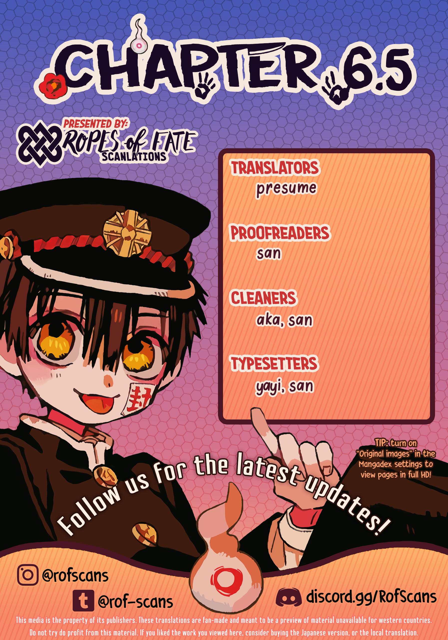 Read Toilet-Bound Hanako-kun ENGLISH Manga Online