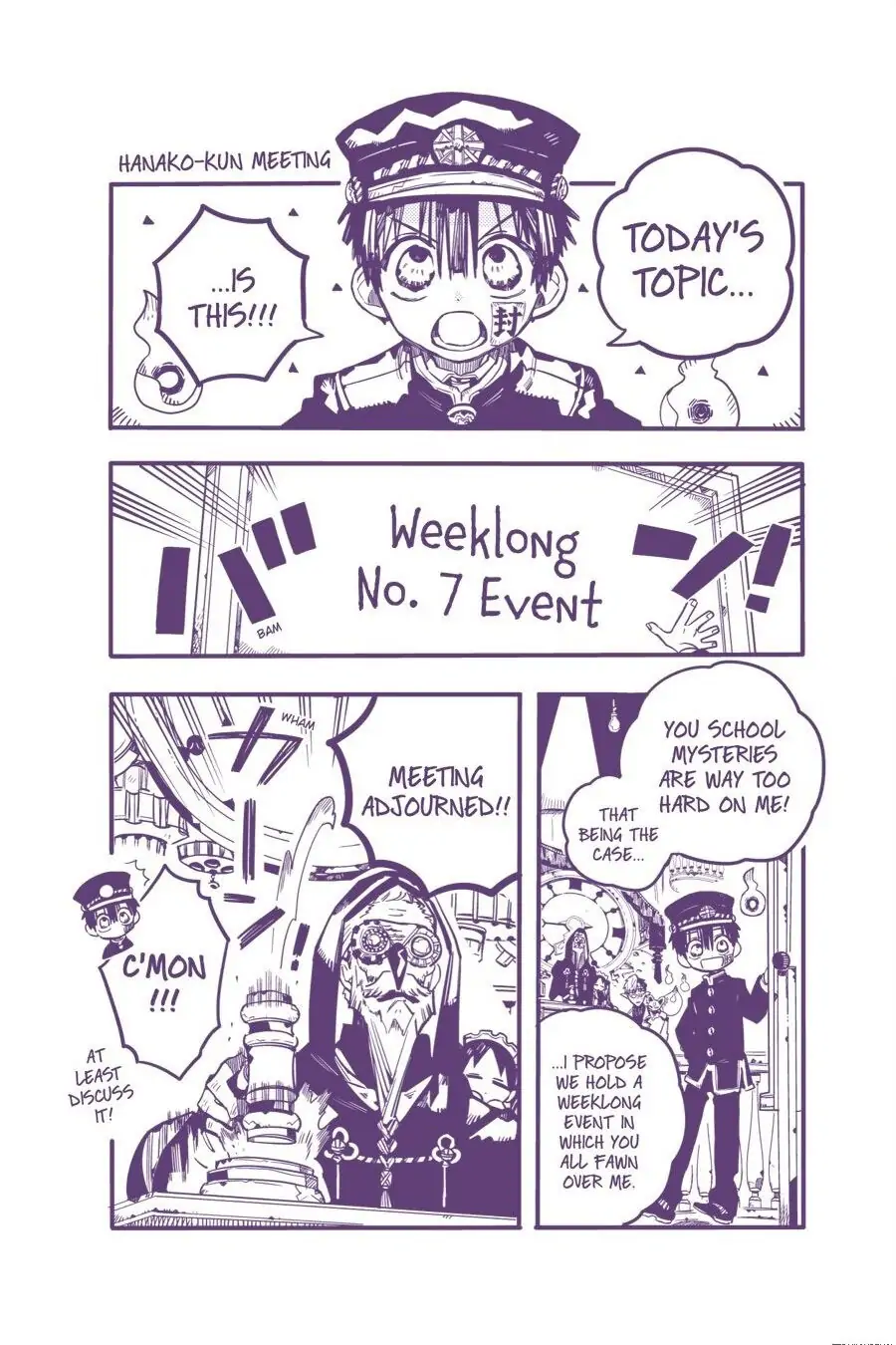 Read Toilet-Bound Hanako-kun ENGLISH Manga Online