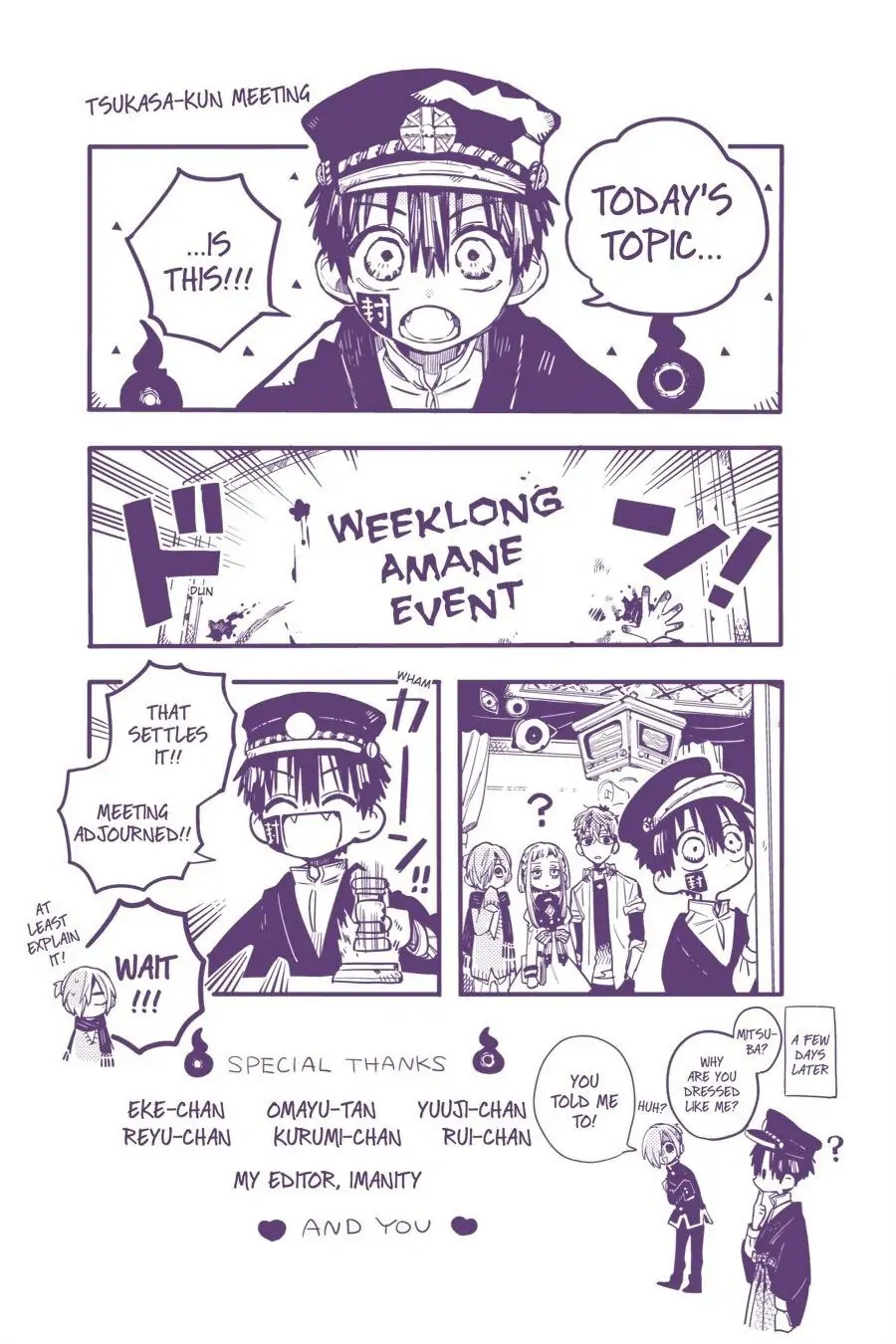 Read Toilet-Bound Hanako-kun ENGLISH Manga Online