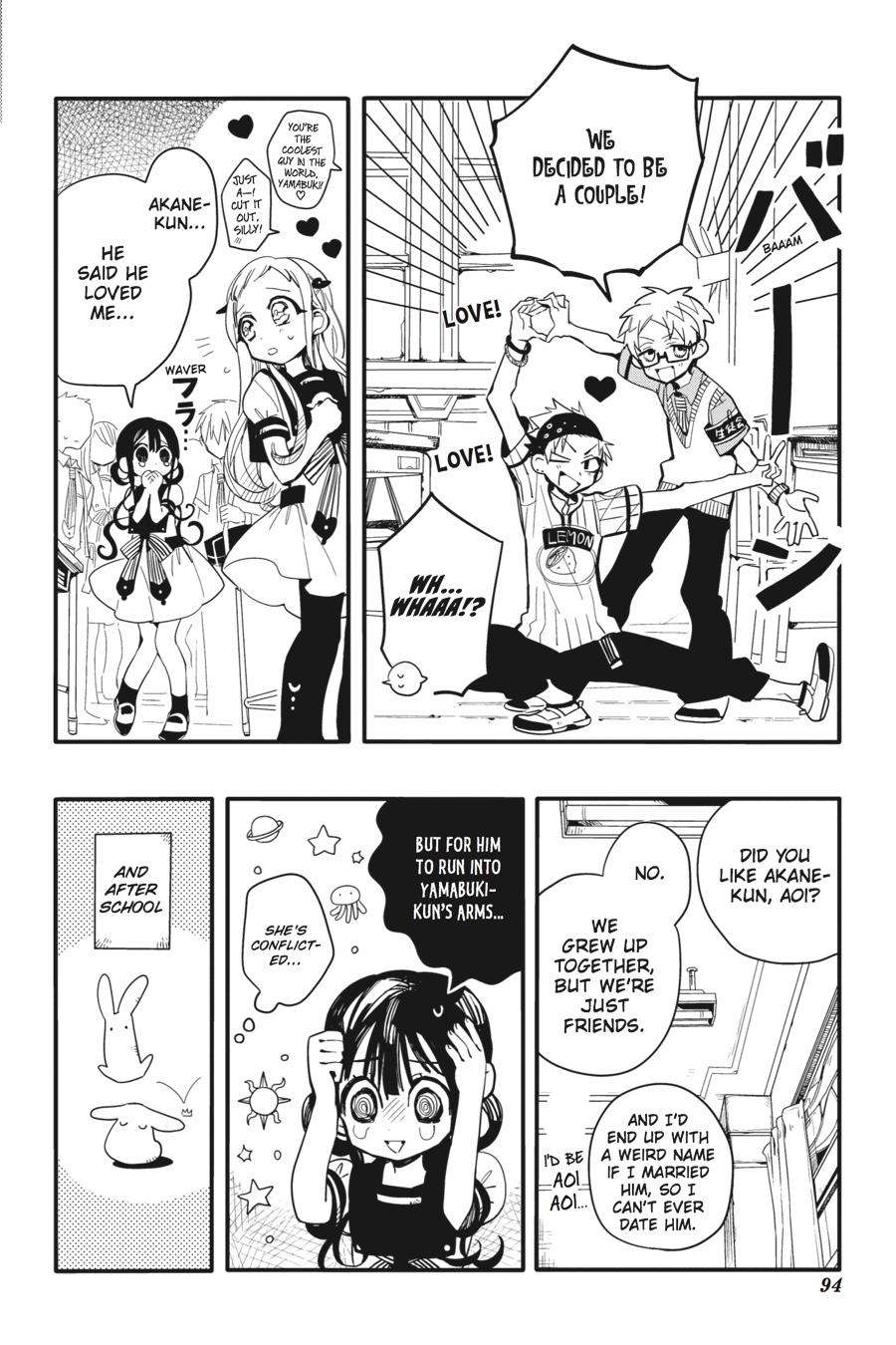 Read Toilet-Bound Hanako-kun ENGLISH Manga Online