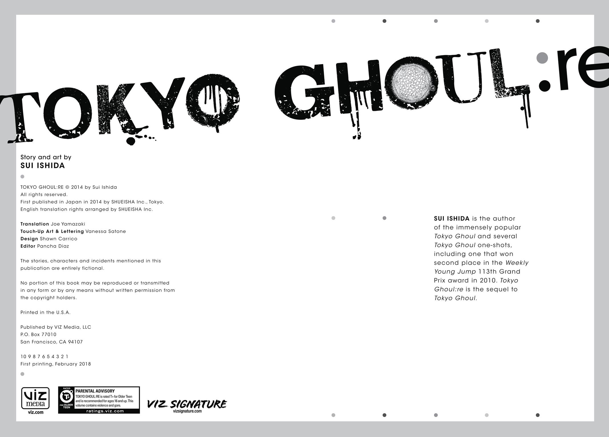 Read Tokyo Ghoul_re ENGLISH Manga Online