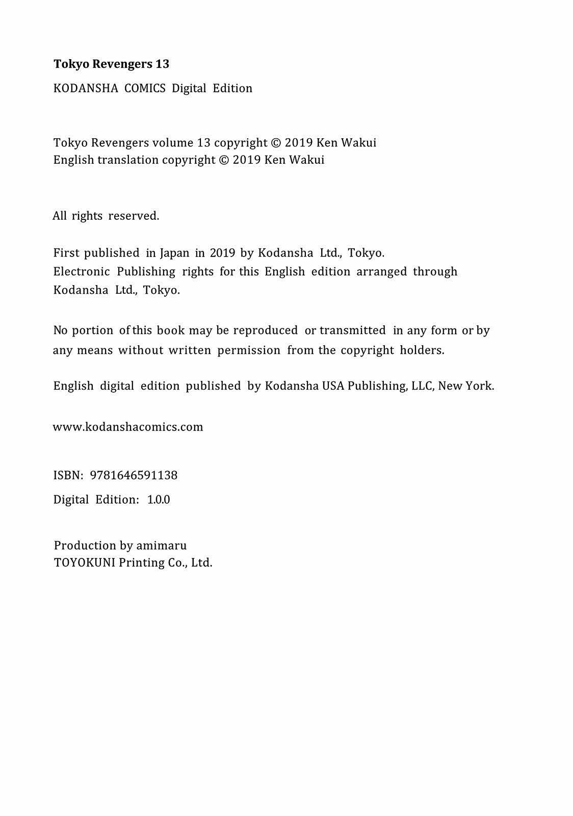 Read Tokyo Revengers ENGLISH Manga Online