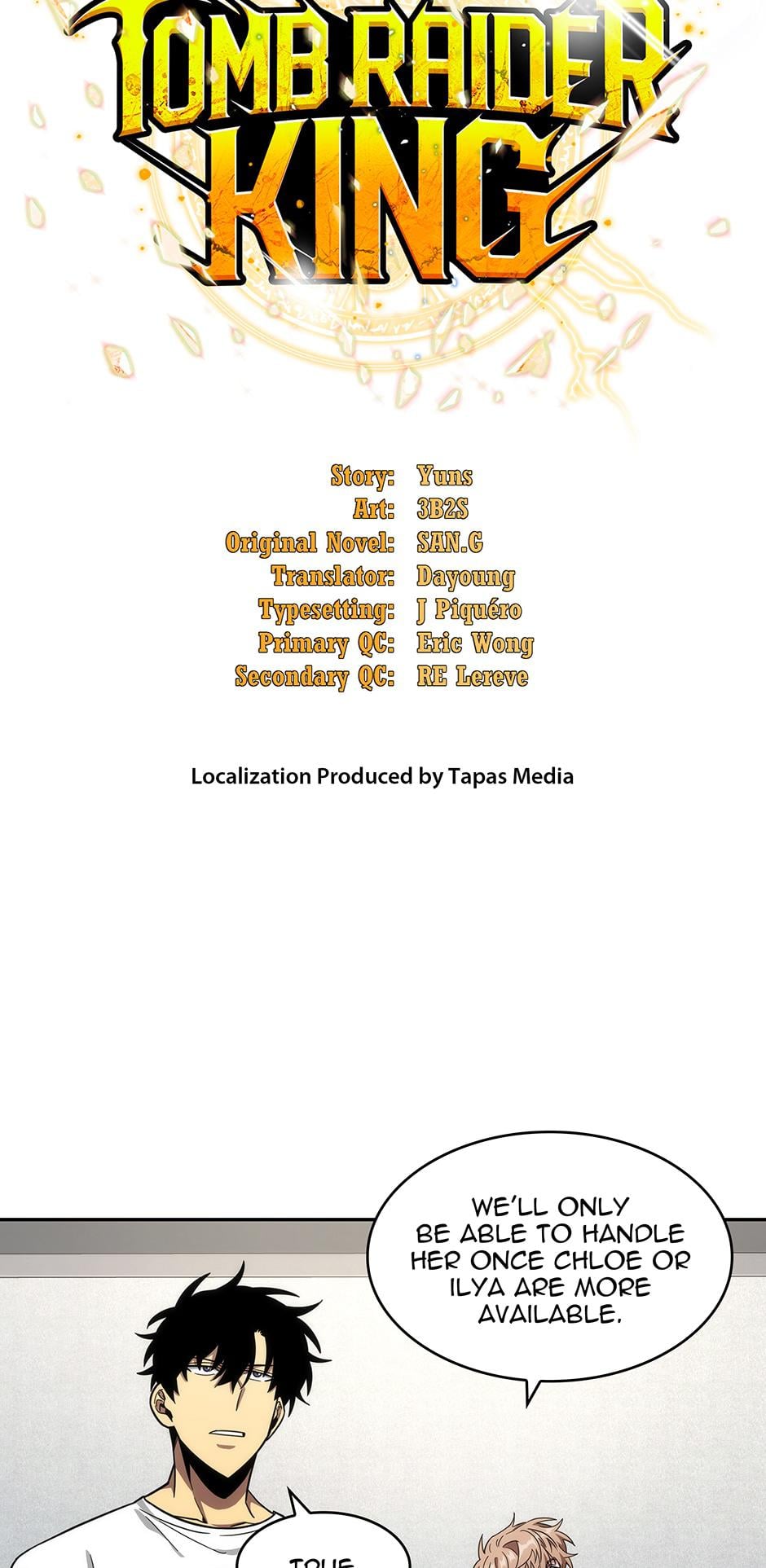 Read Tomb Raider King ENGLISH Manga Online