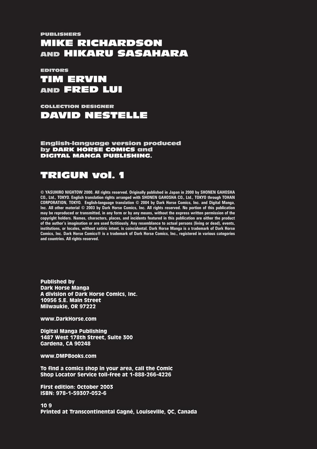 Read Trigun Maximum ENGLISH Manga Online