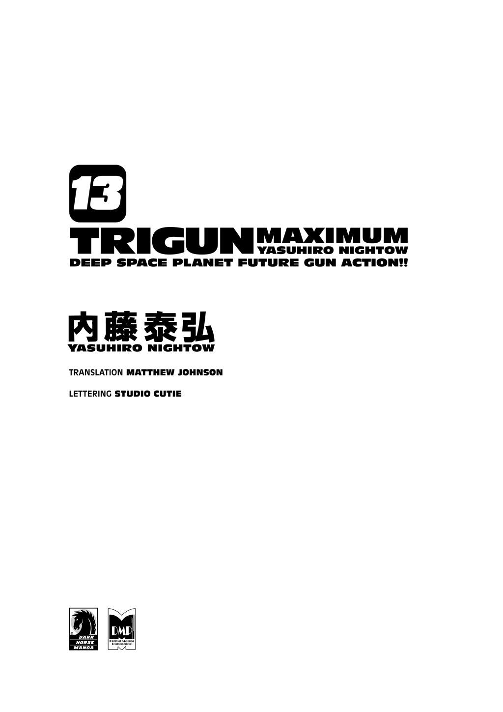 Read Trigun Maximum ENGLISH Manga Online