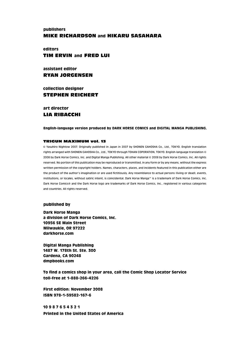 Read Trigun Maximum ENGLISH Manga Online