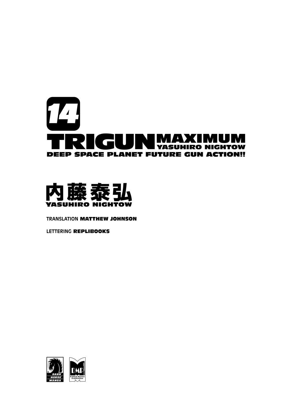 Read Trigun Maximum ENGLISH Manga Online