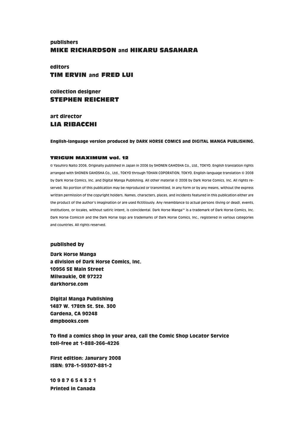 Read Trigun Maximum ENGLISH Manga Online