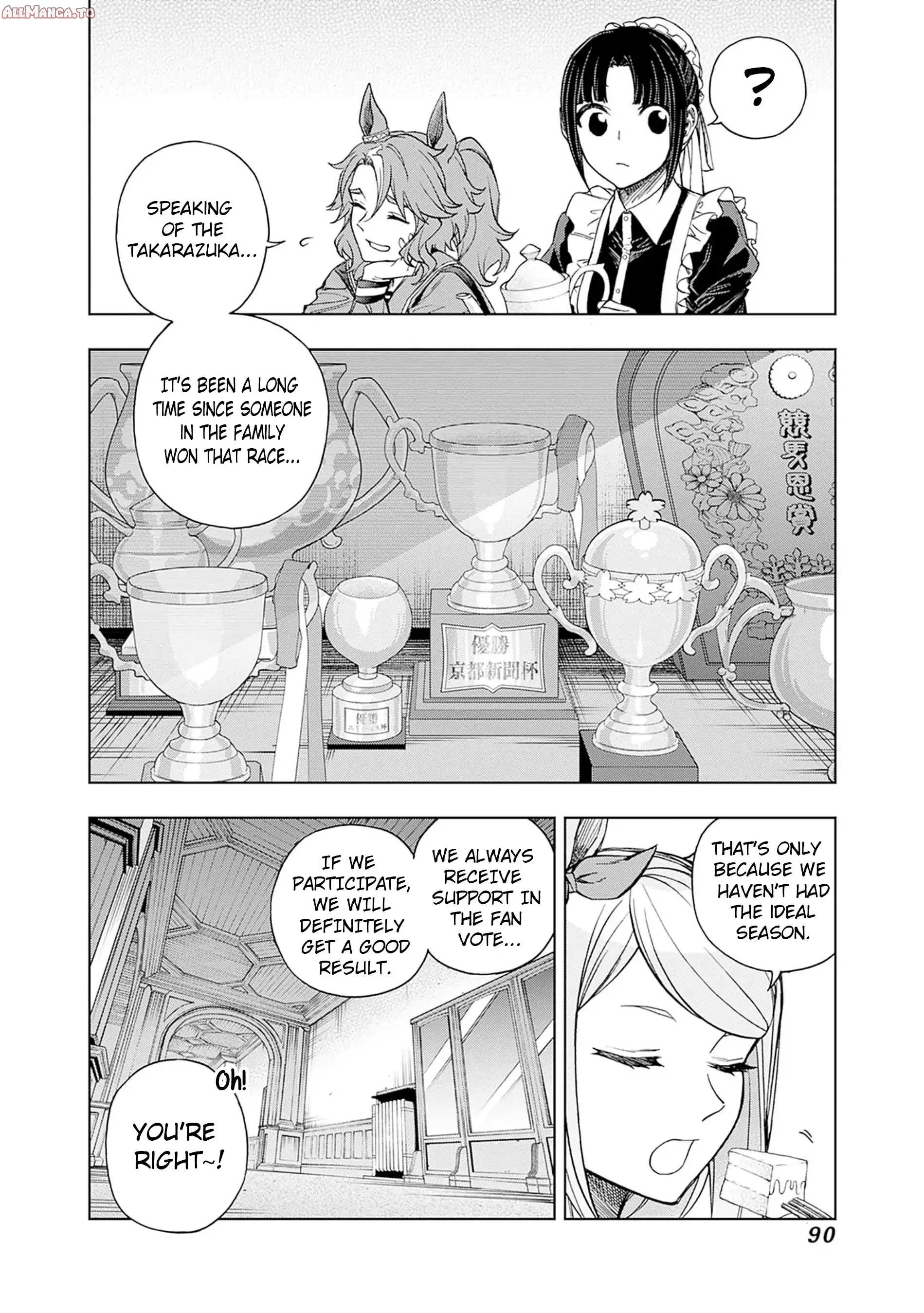 Read Uma Musume Cinderella Gray ENGLISH Manga Online